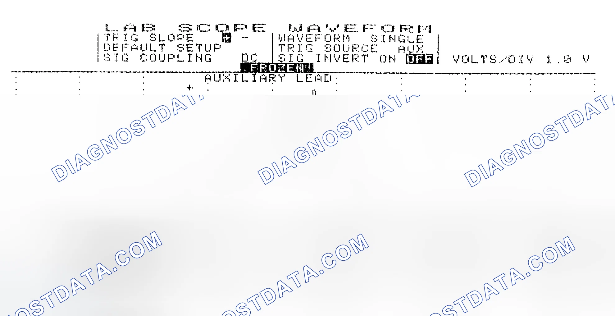 Scheme 19: Single Injector w/Excessive Current Flow - Current Pattern
