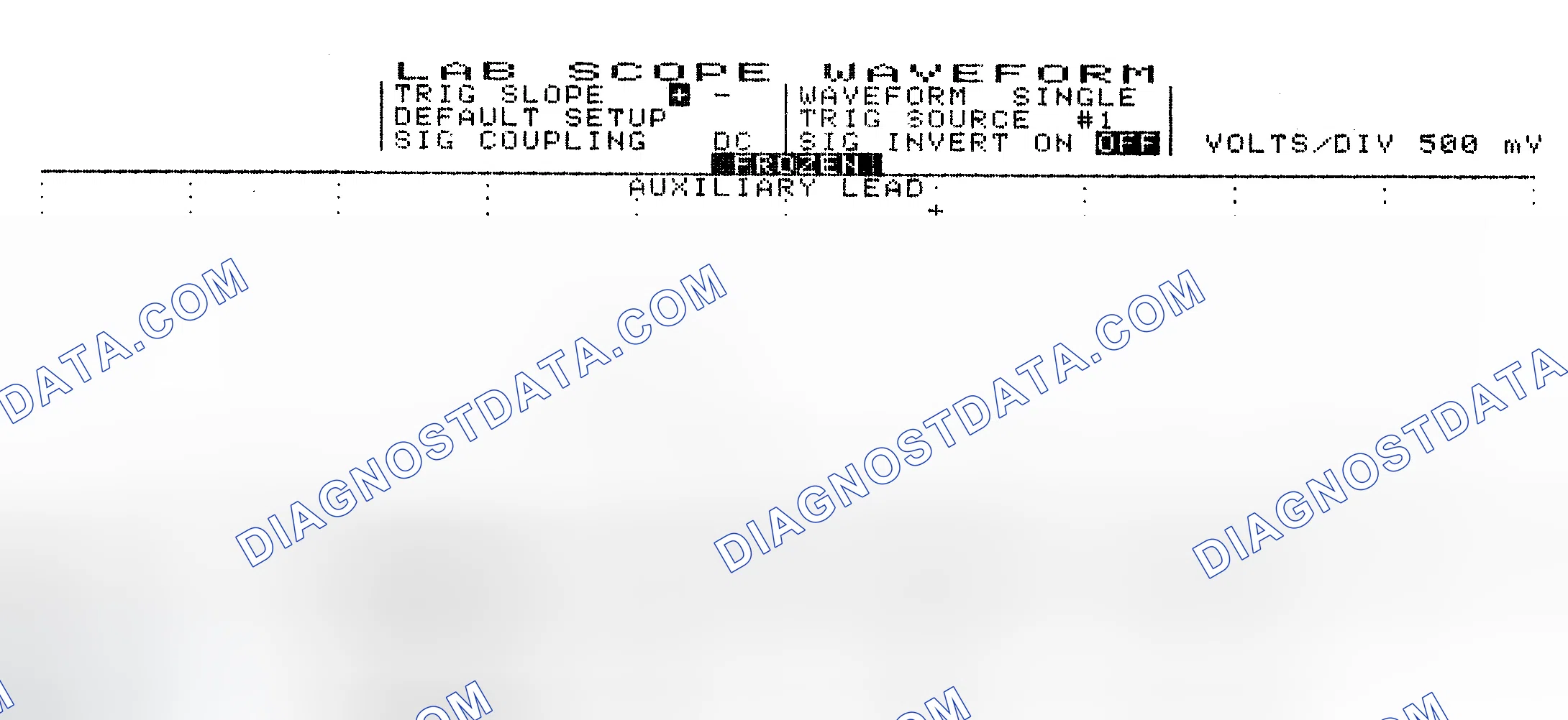 Scheme 10: Single Injector w/Excessive Current Flow - Current Pattern