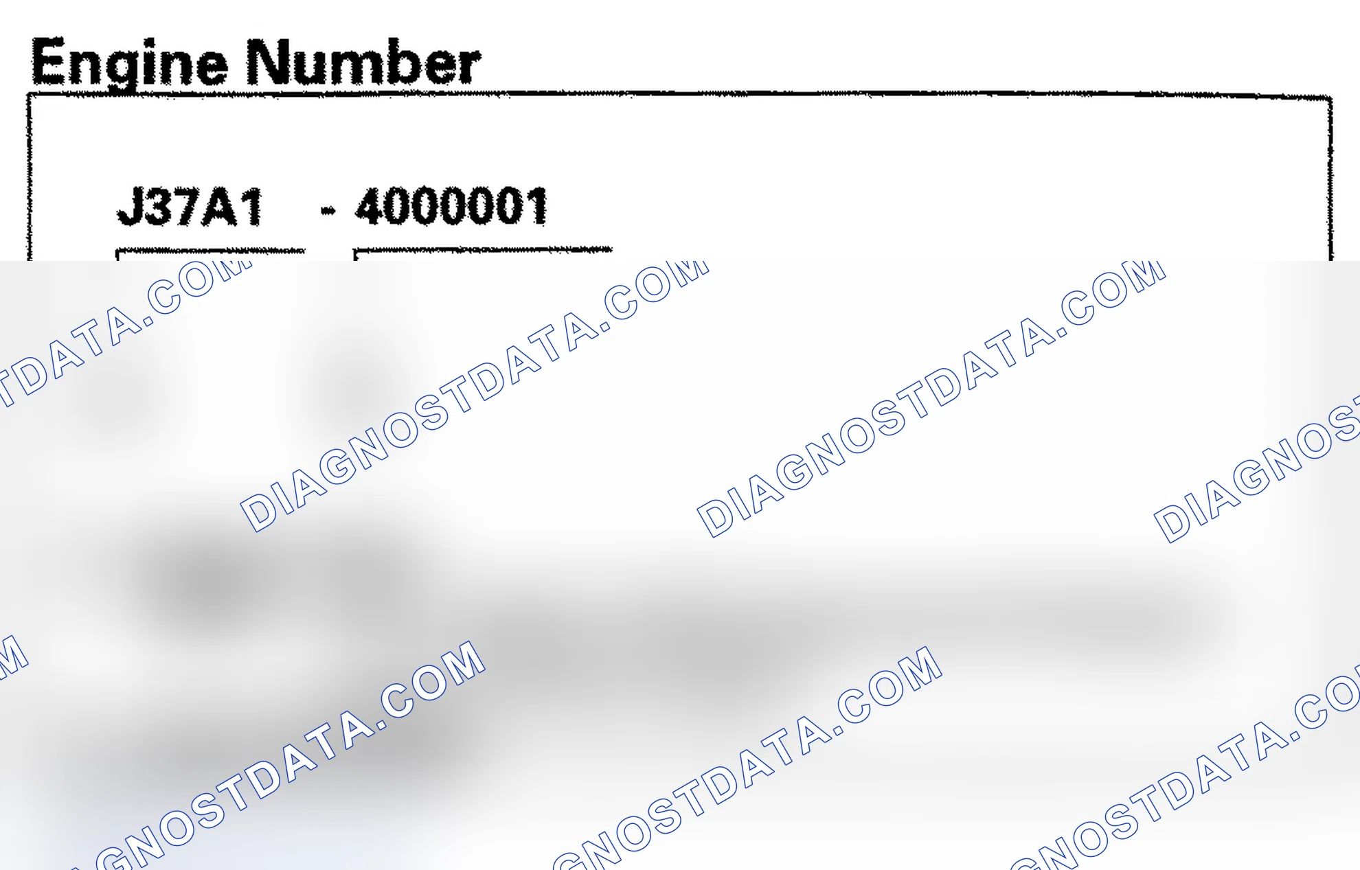Scheme 12: Identifying Engine Number - '09 Model
