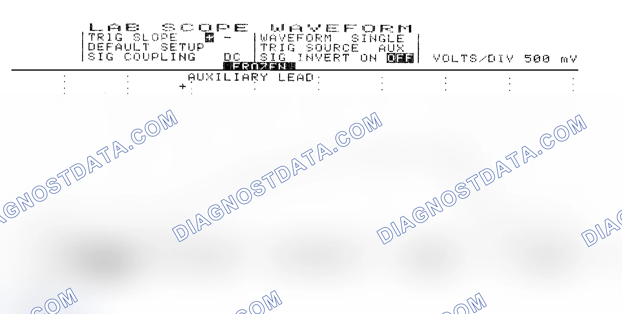 Scheme 14: Single Injector w/Excessive Current Flow - Current Pattern