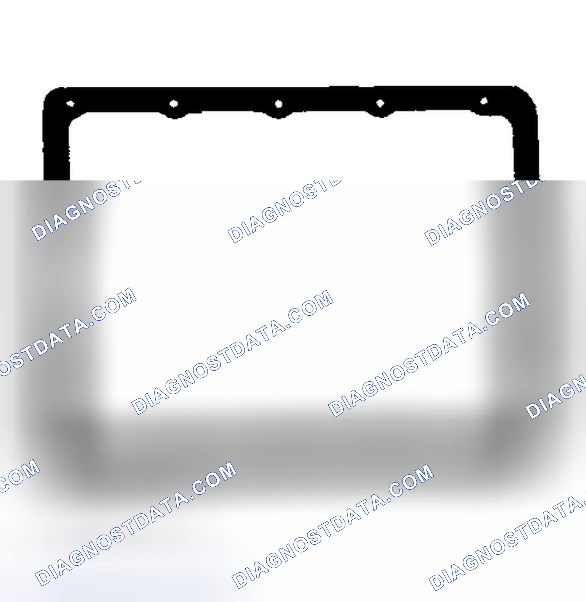 Scheme 126: OIL PAN GASKET