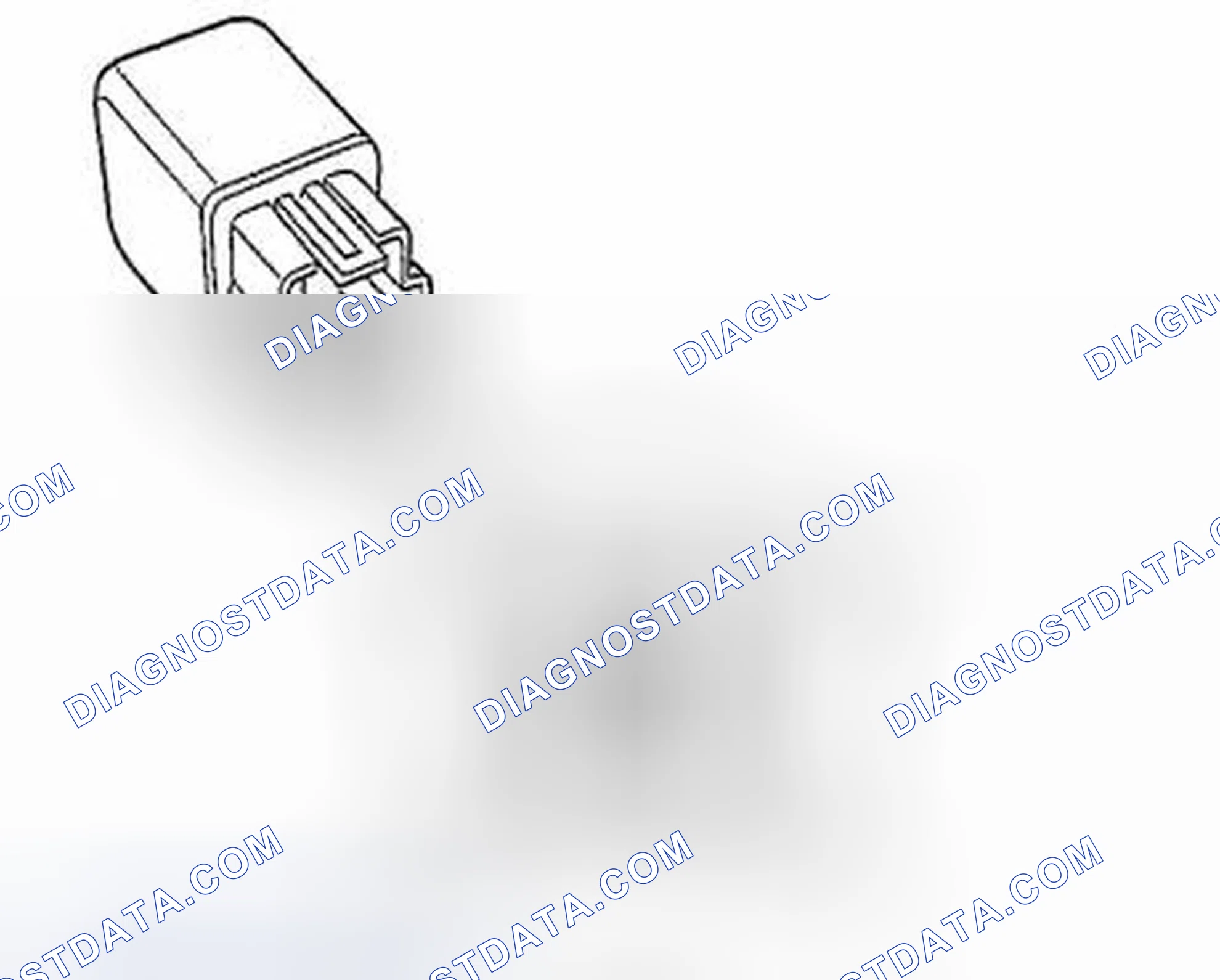 Scheme 6: Check Continuity Between Terminals (Front Blower Motor Relay, Type 2)