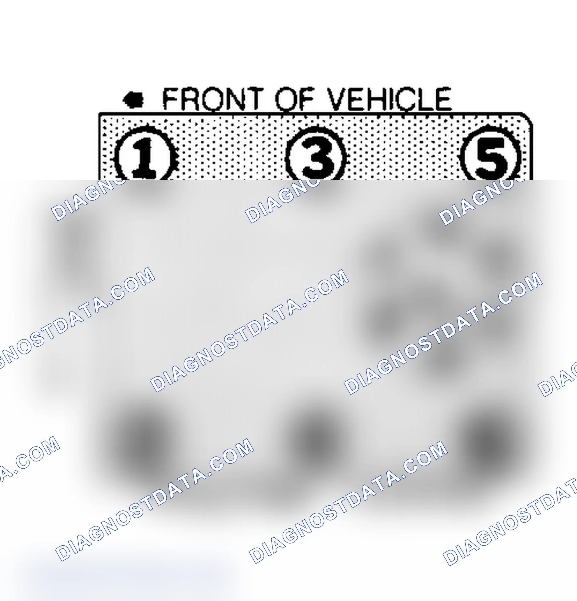 Scheme 1: 2.8L Firing Order & Timing Marks