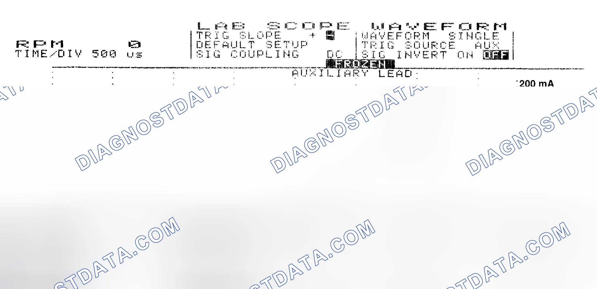 Scheme 17: Single Injector w/Normal Current Flow - Current Pattern