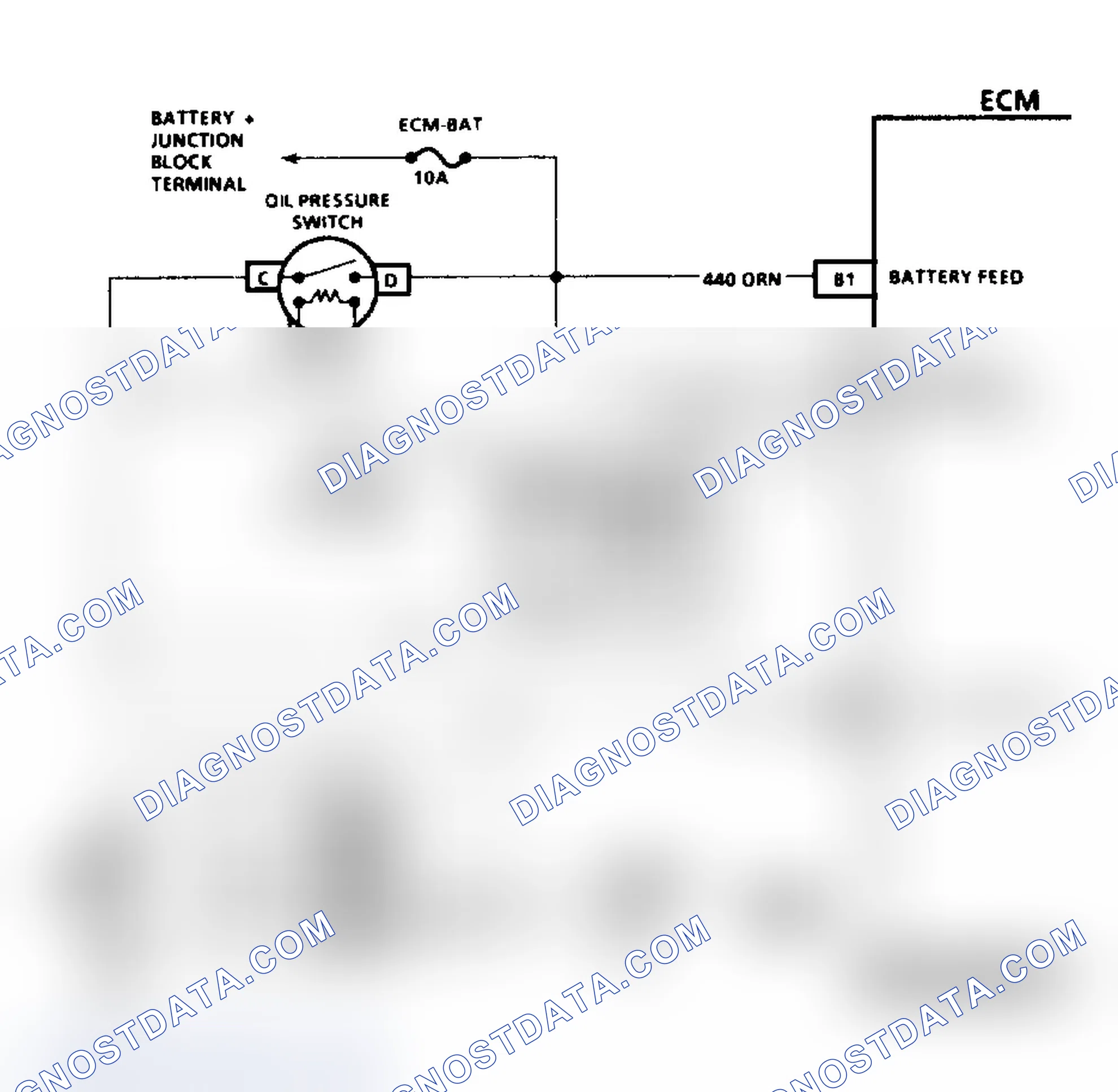 Scheme 236: Code 54 Schematic ("P" Series M/T) Fuel Pump Circuit