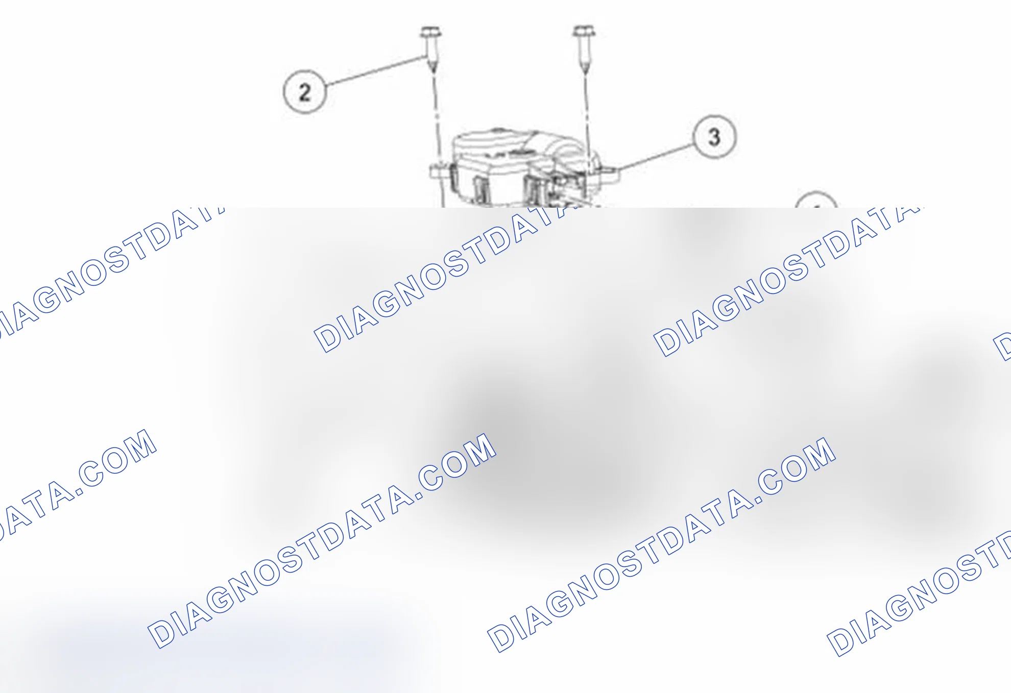 Scheme 325: Temperature Blend Door Actuator - RH