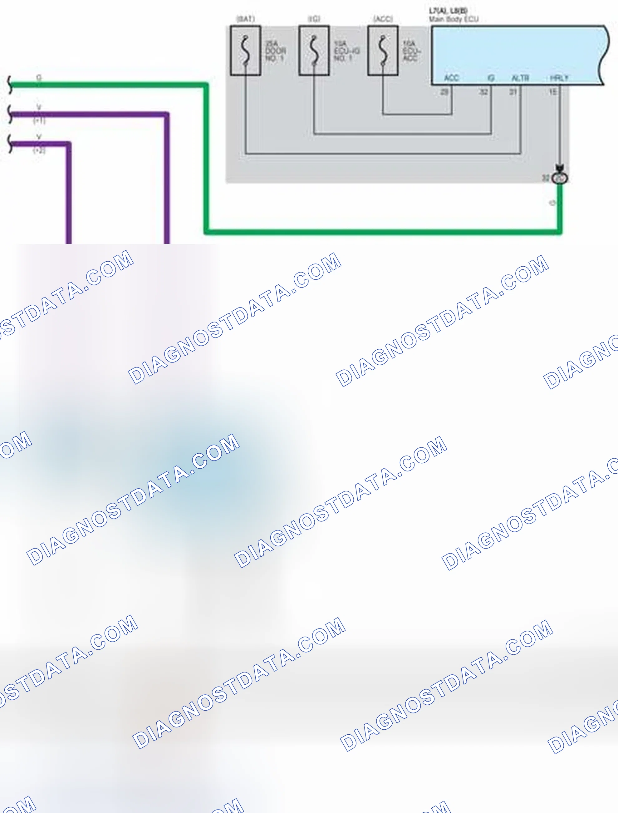 Scheme 326: Headlight System Wiring Diagram (2 Of 7)