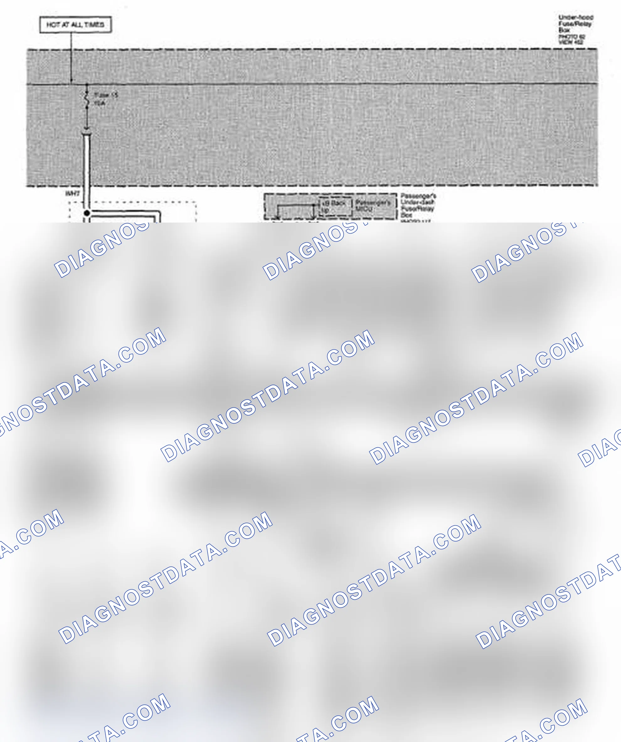 Scheme 56: Power Distribution Circuit Diagram (Page 10-4)