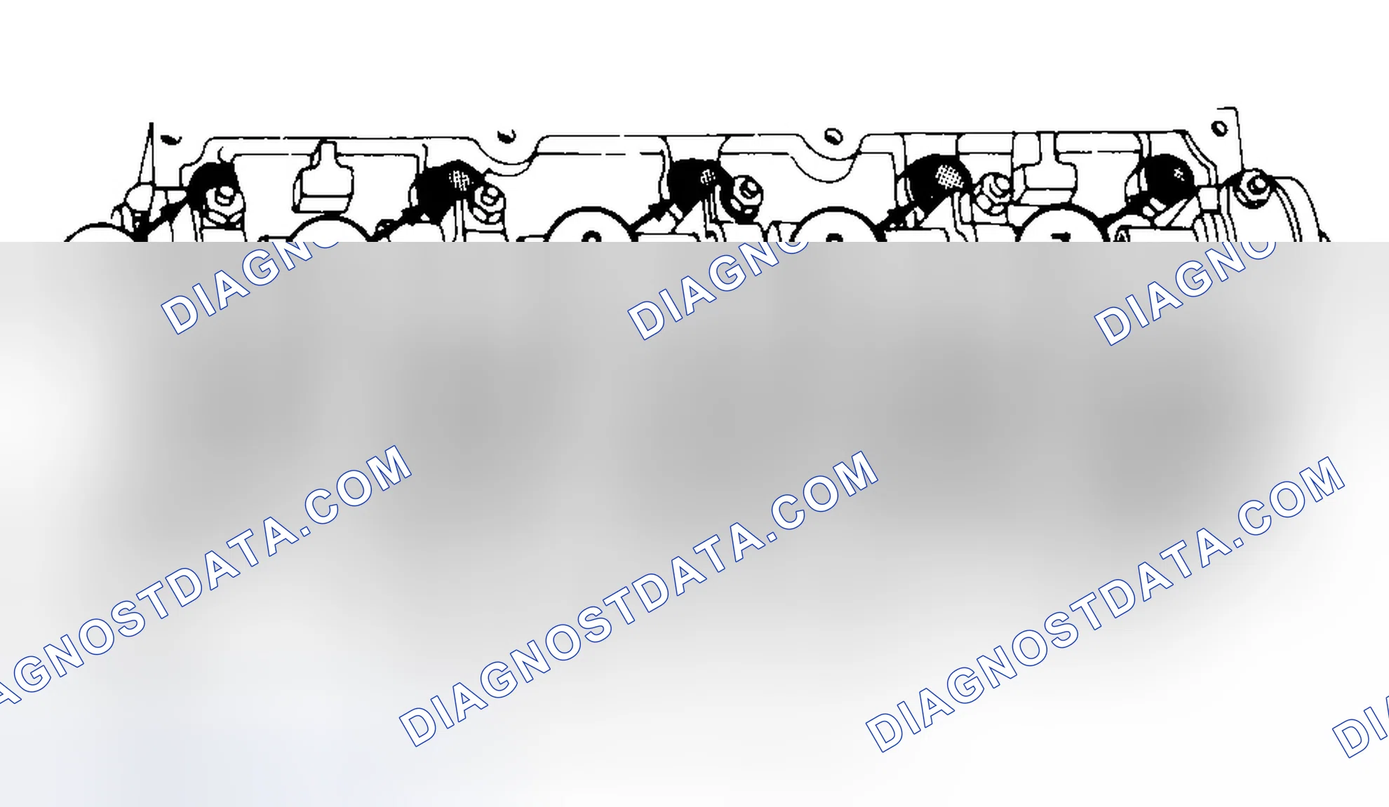 Scheme 7: Typical Cylinder Head Tightening or Loosening Sequence