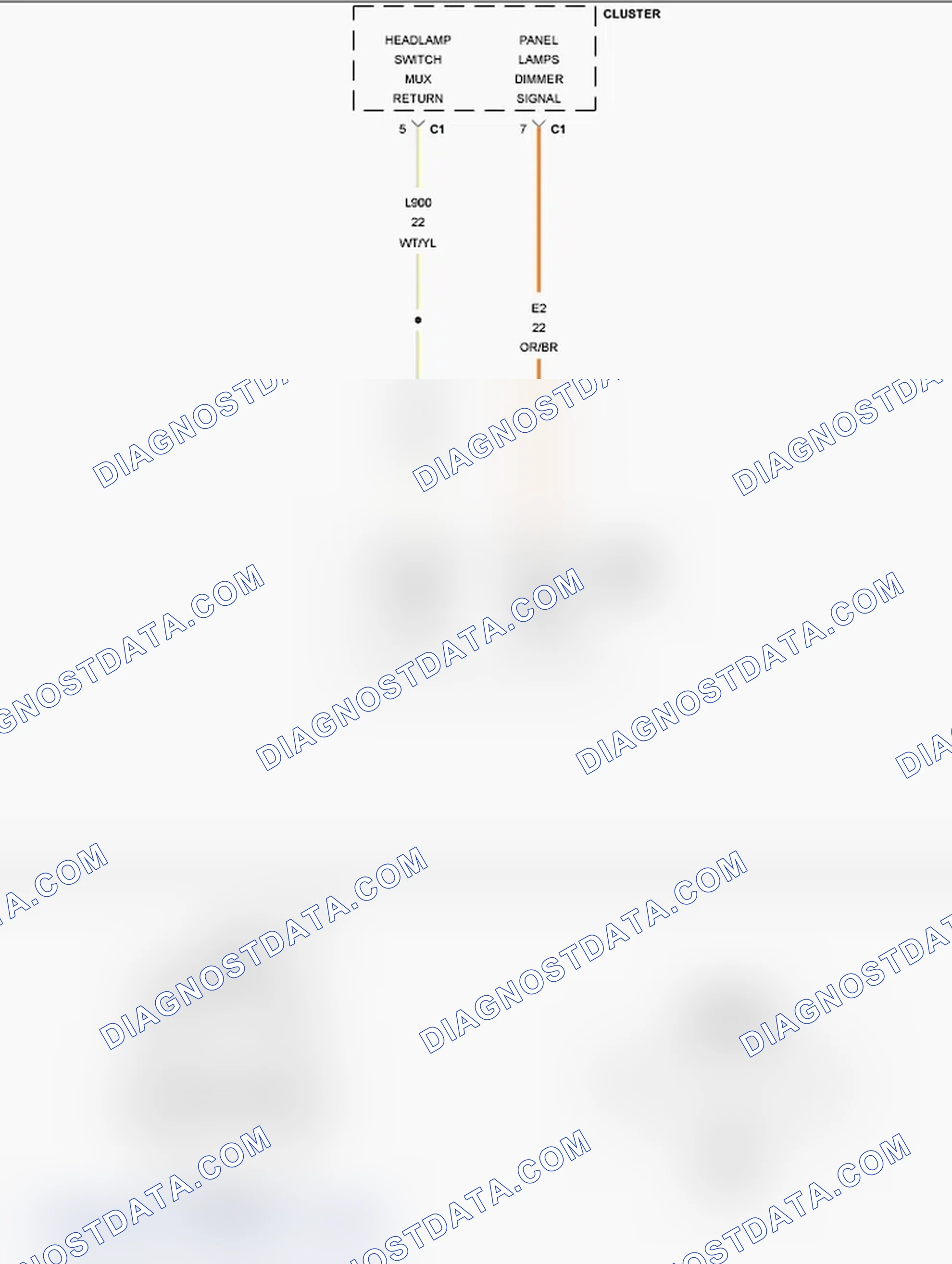 Scheme 539: B160A-PANEL DIMMER INPUT CIRCUIT LOW
