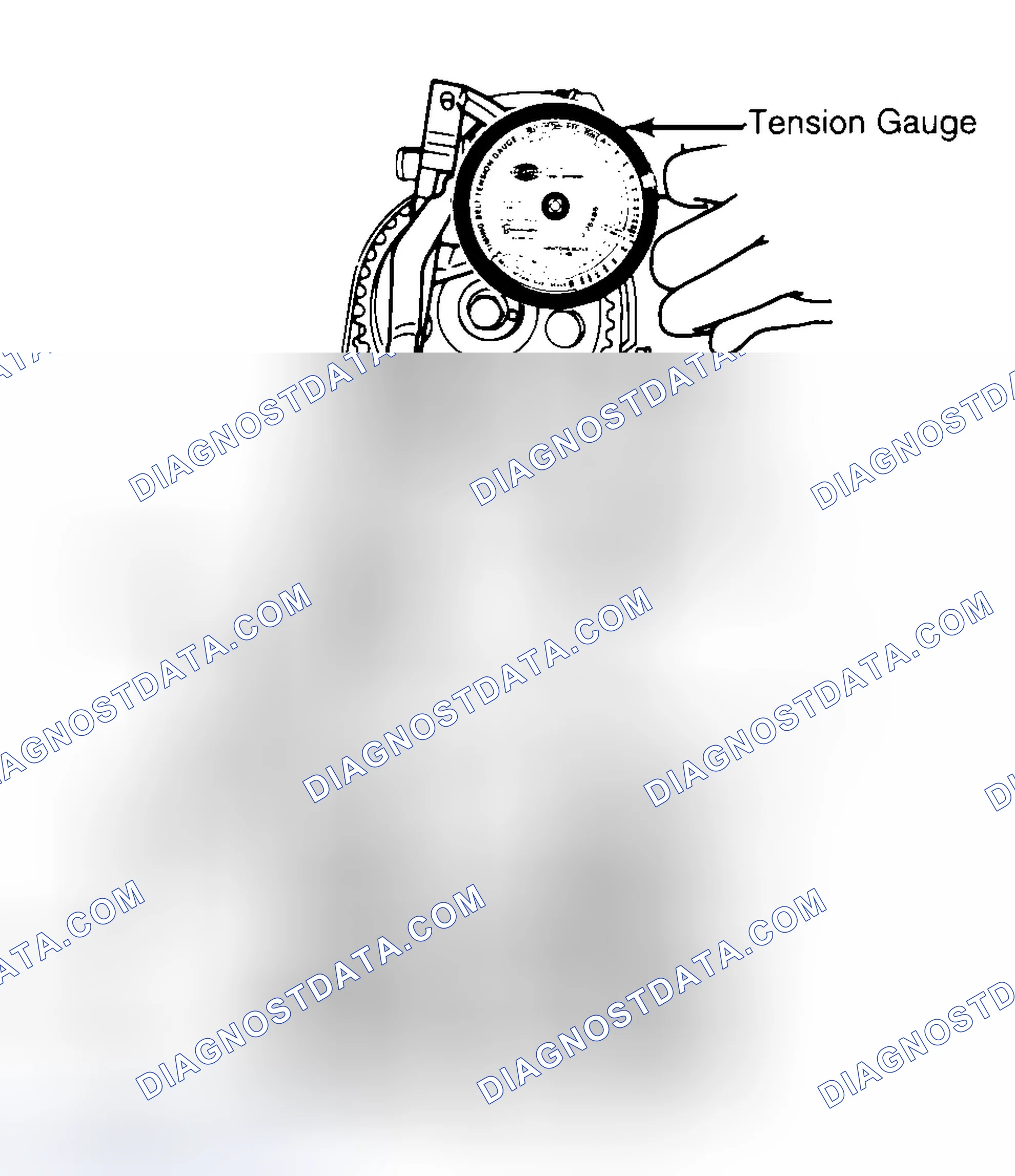 Scheme 3: Adjusting Typical Timing Belt Tension