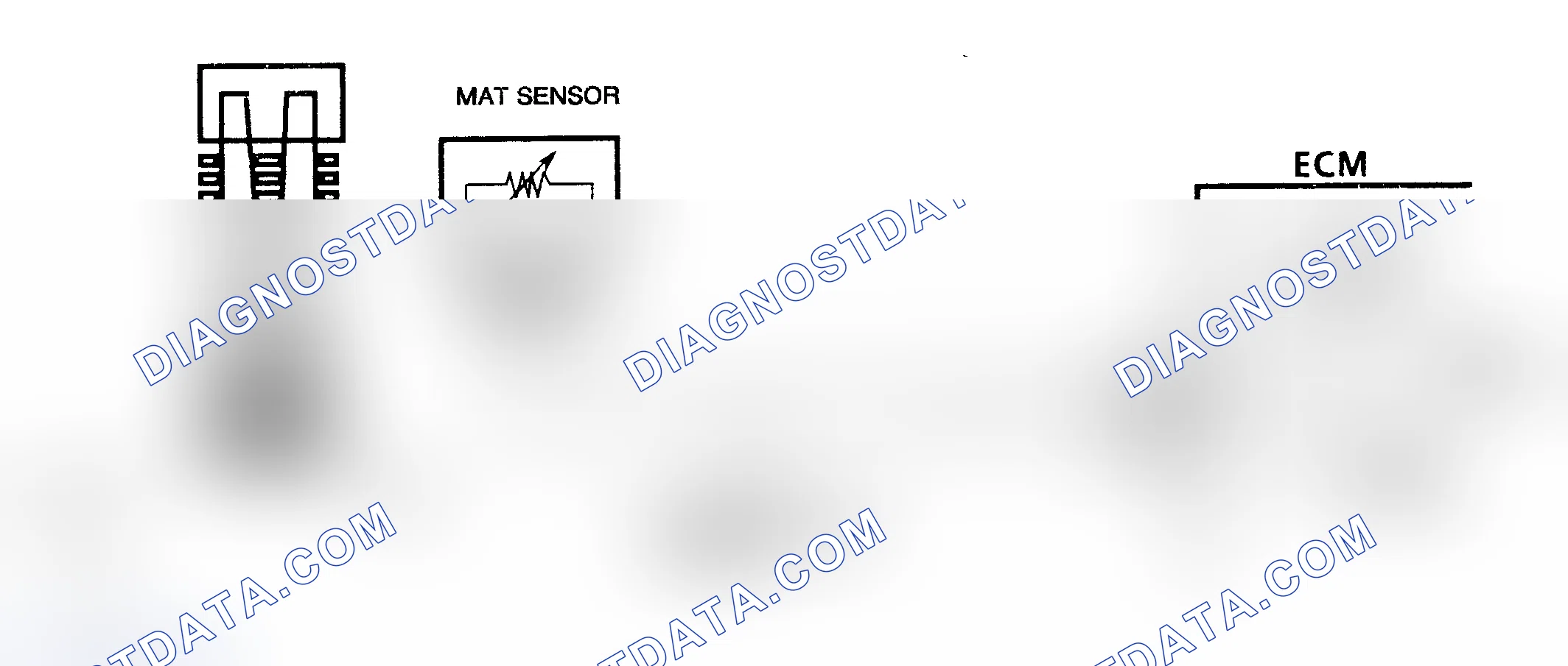 Scheme 84: Code 23 Schematic (All Models) MAT Sensor (Signal Voltage High)