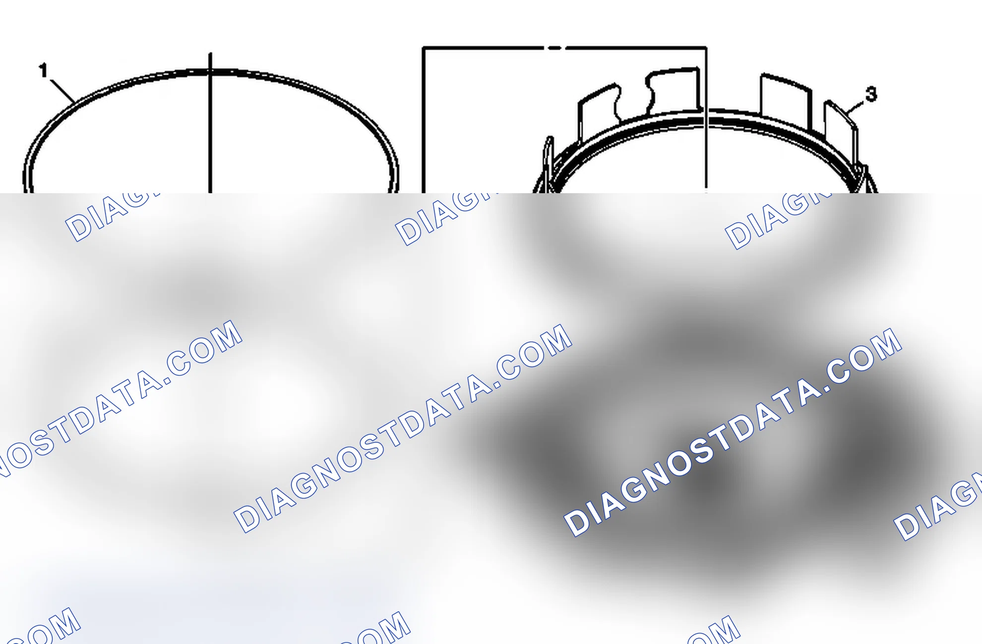 Scheme 214: Low and Reverse Clutch Piston Removal
