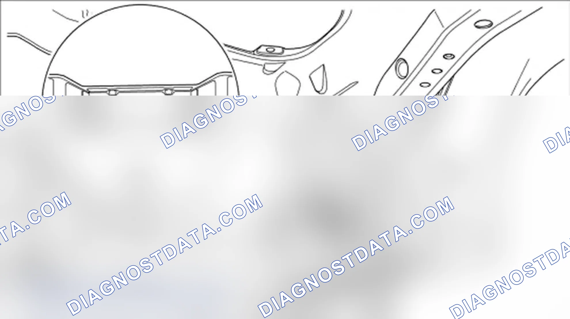 Scheme 761: Bottom of engine compartment bulkhead