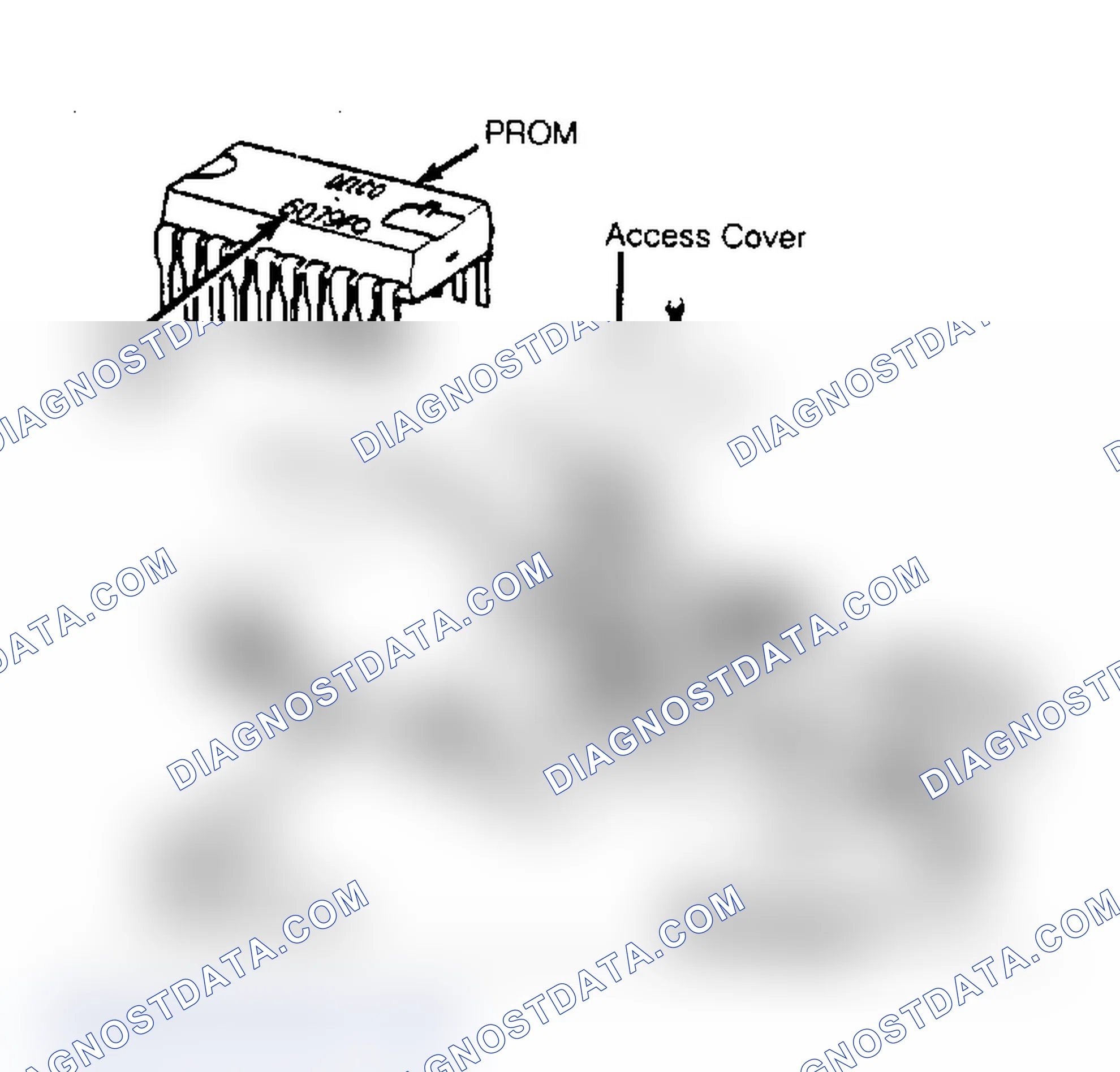 Scheme 204: Replacing PROM in Electronic Control Module