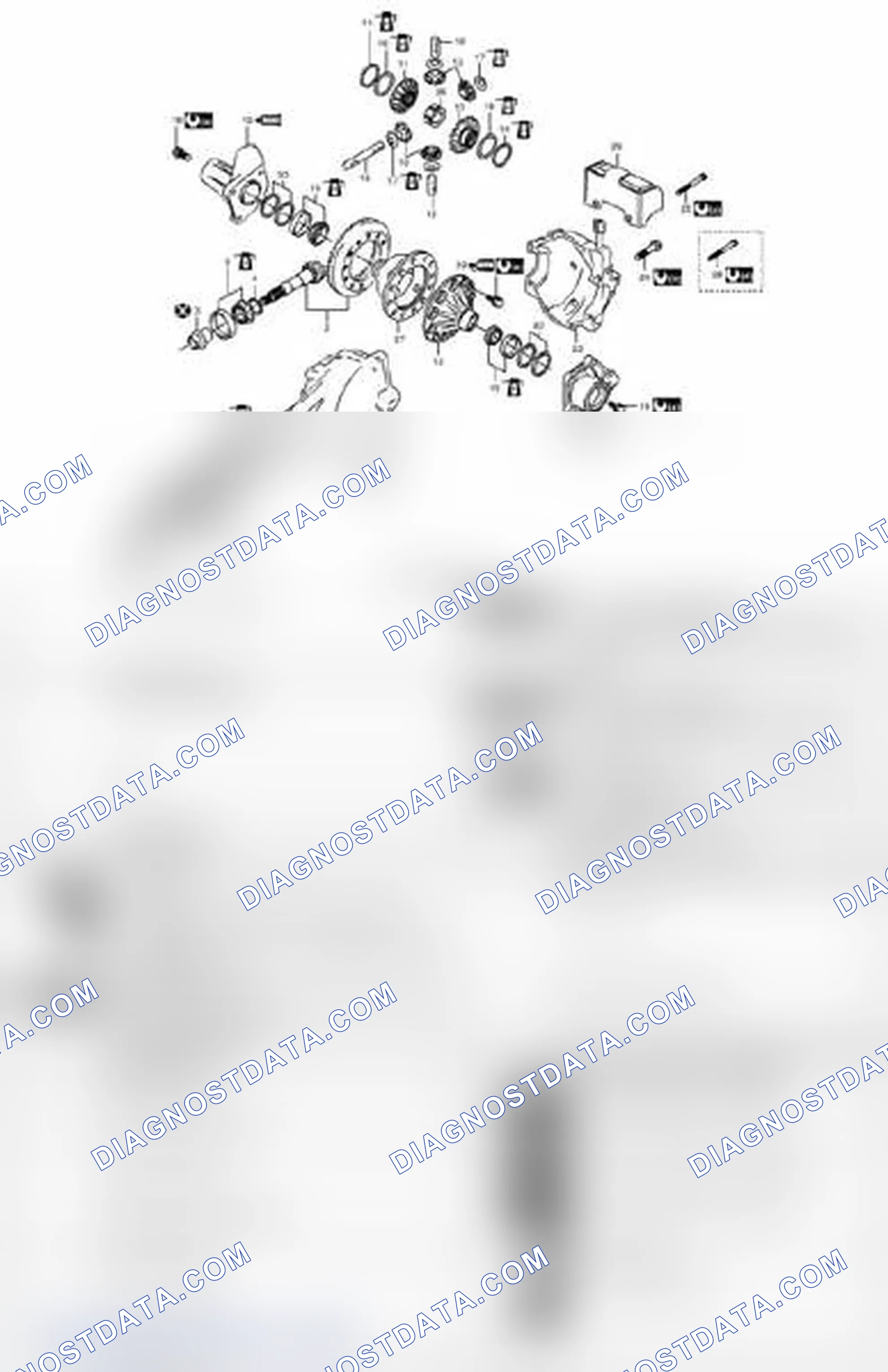 Scheme 88: Rear Differential Components