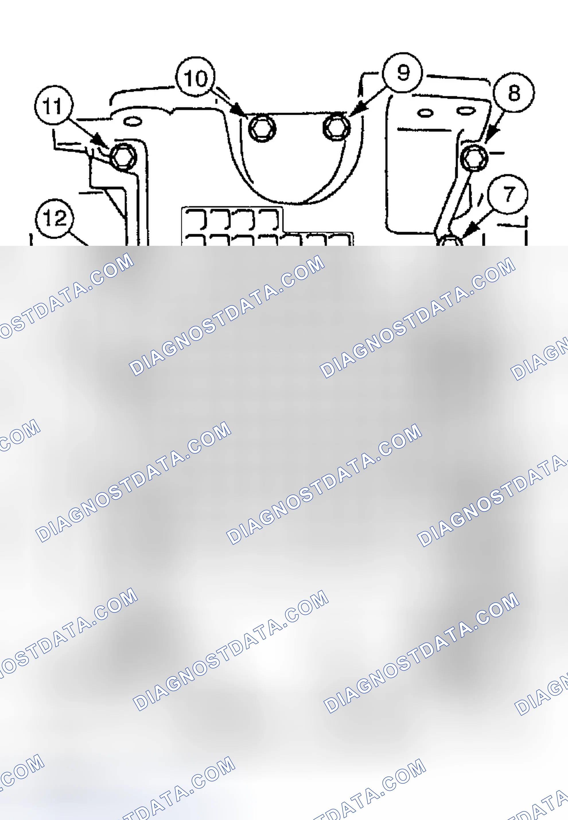 Scheme 122: OIL PAN DISASSEMBLY NOTE