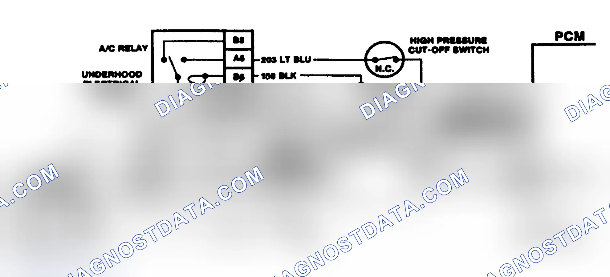 Scheme 2: A/C REQUEST SIGNAL CIRCUIT DIAGNOSIS 6.5L - VIN F, P & S