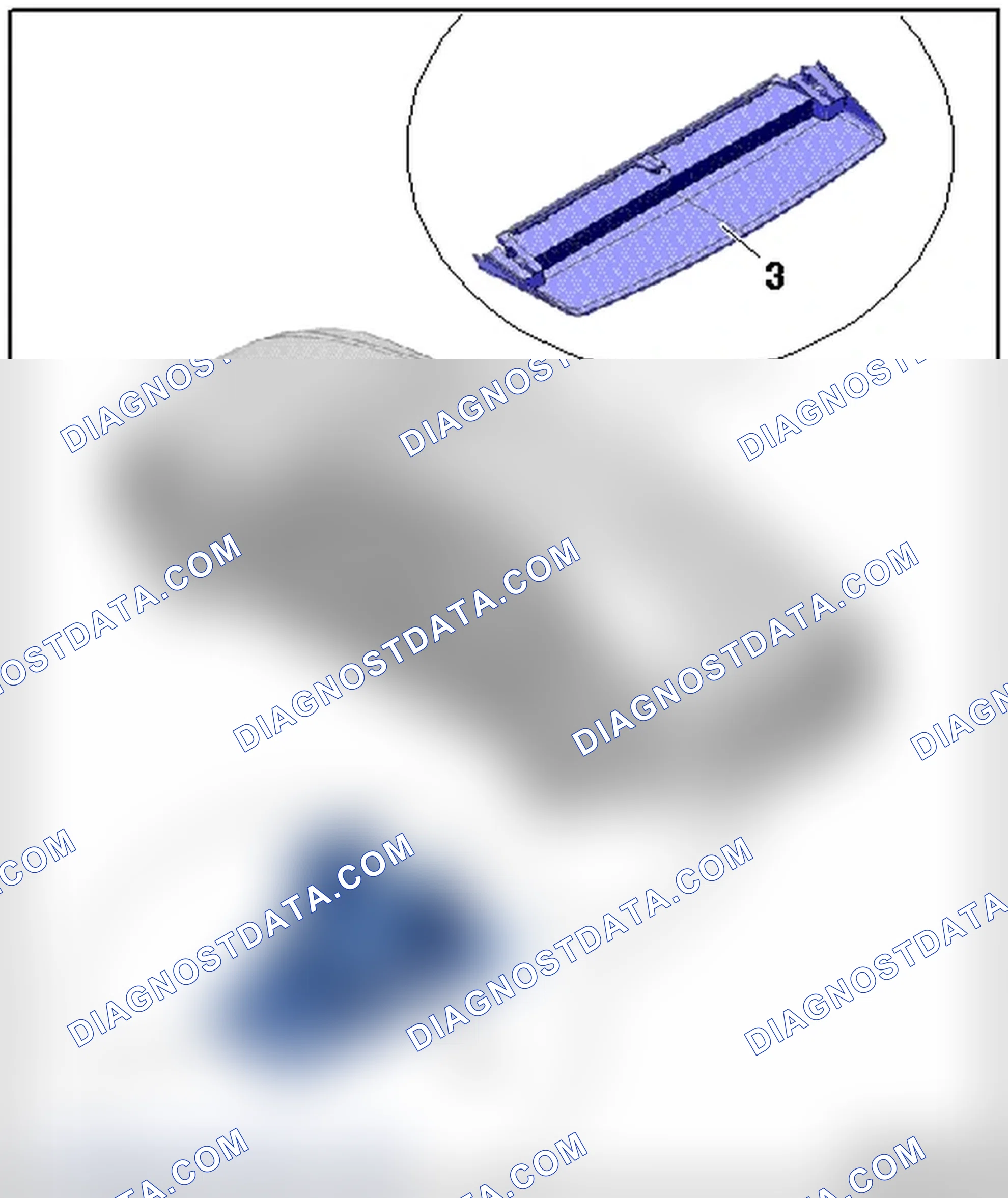 Scheme 16: HIGH MOUNT BRAKE AND LICENSE PLATE LAMPS OVERVIEW