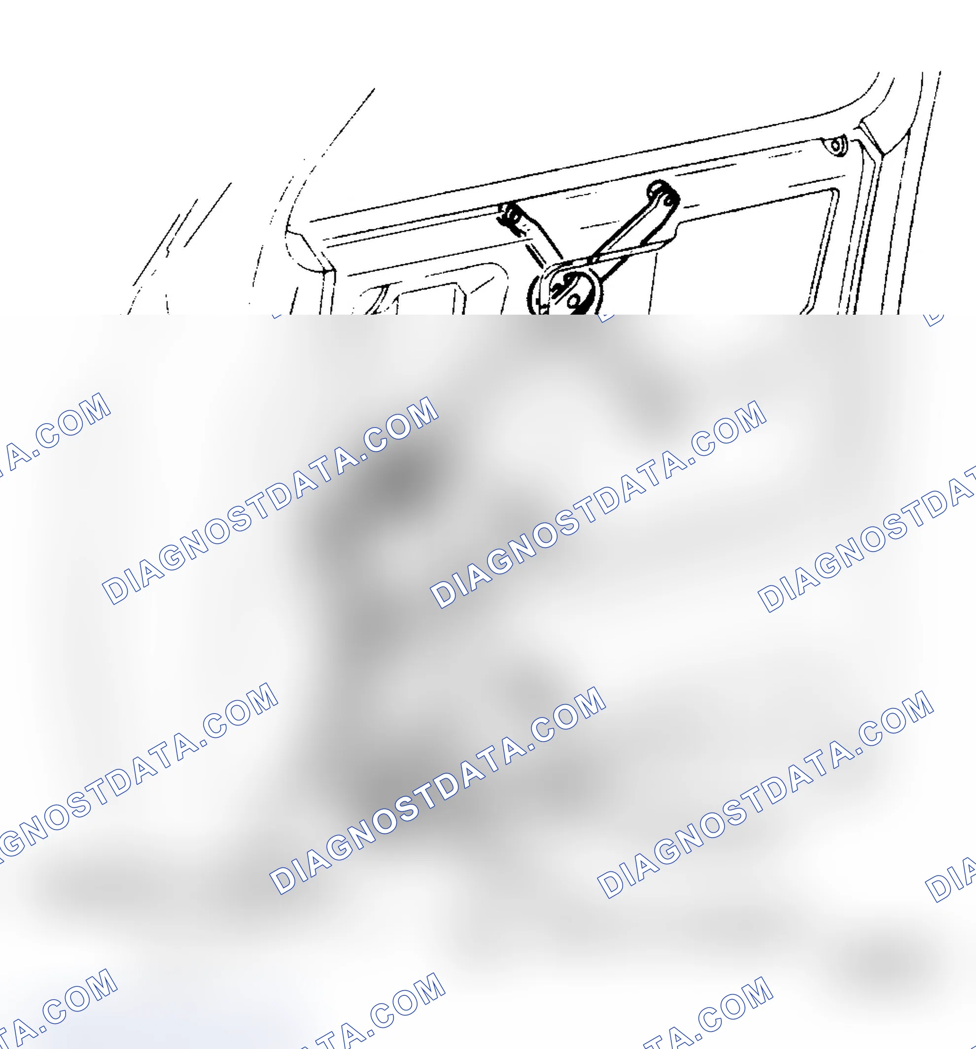 Scheme 3: Power Window Regulator, Motor and Connector