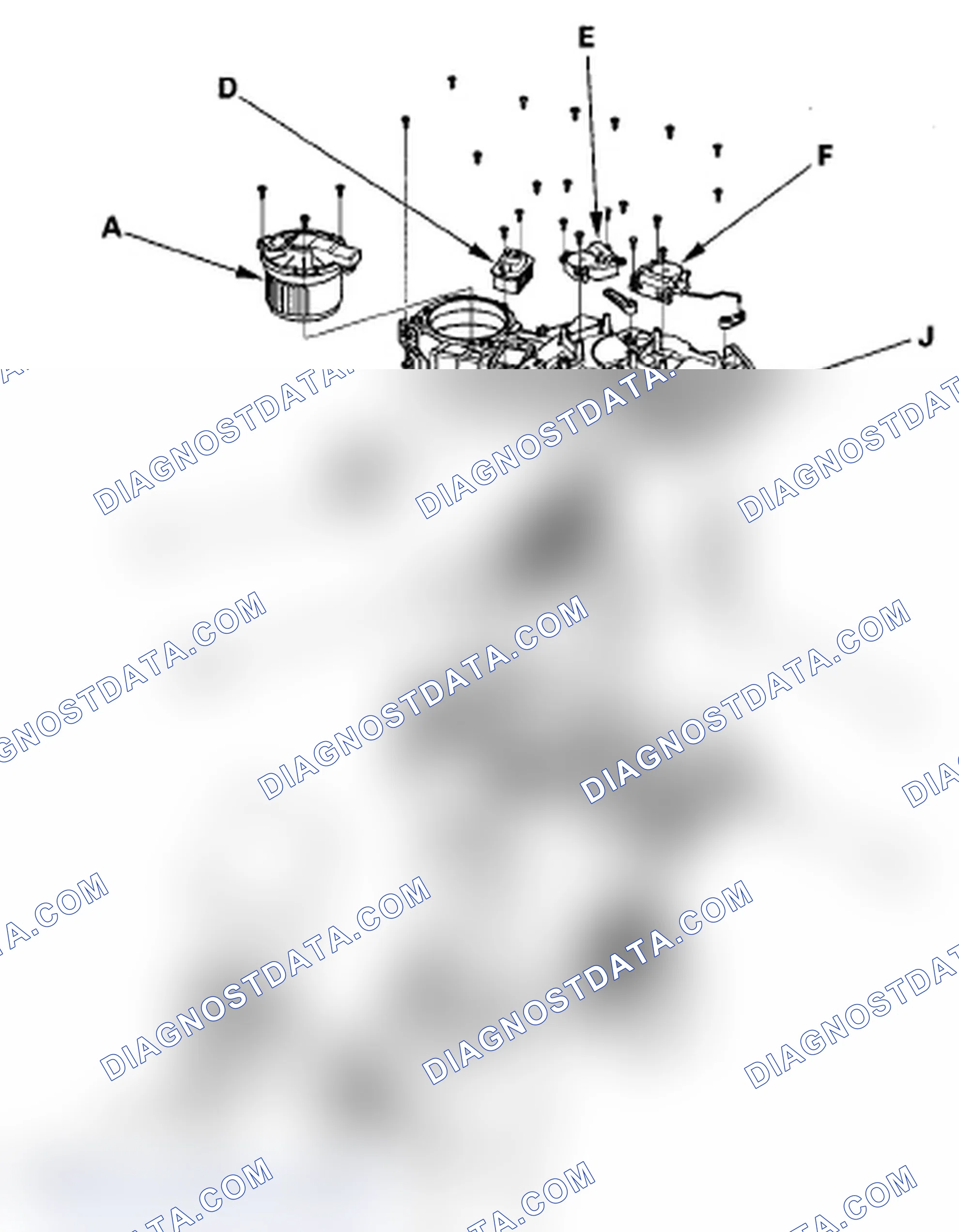 Scheme 255: Rear HVAC Unit Component Replacement