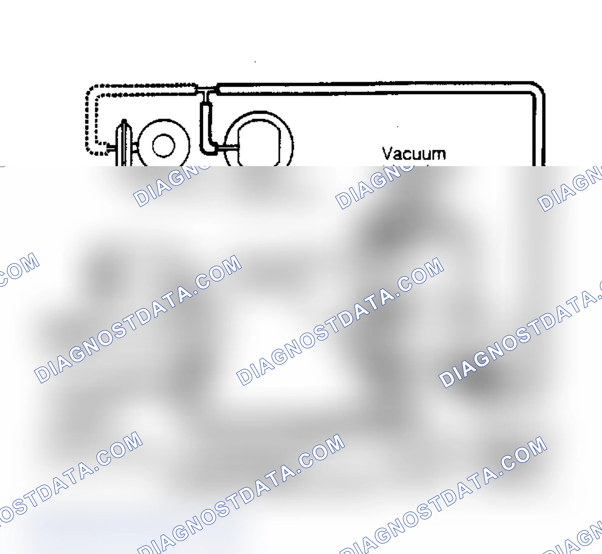 Scheme 77: EGR System Vacuum Diagram (V6 Diesel)