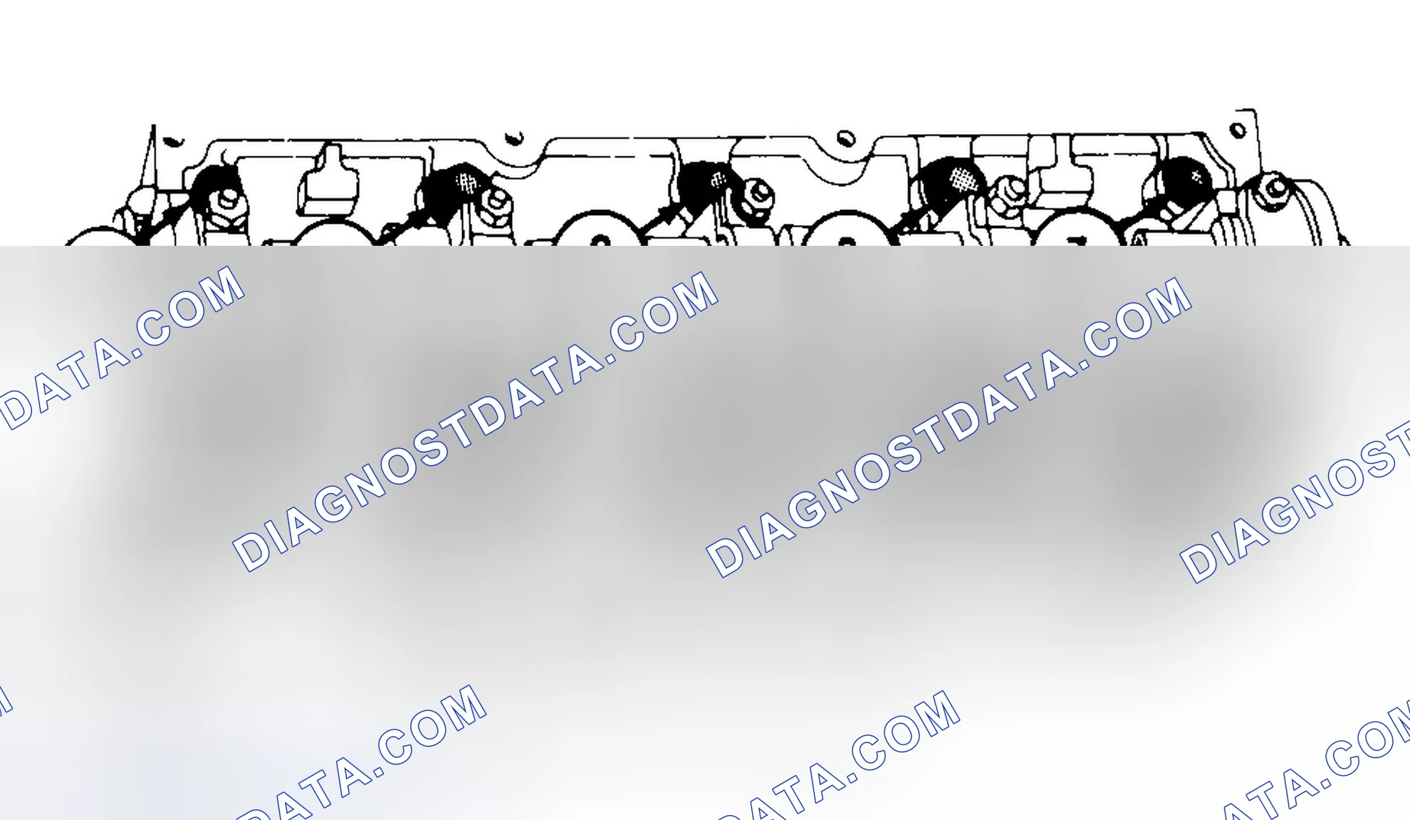 Scheme 7: Typical Cylinder Head Tightening or Loosening Sequence