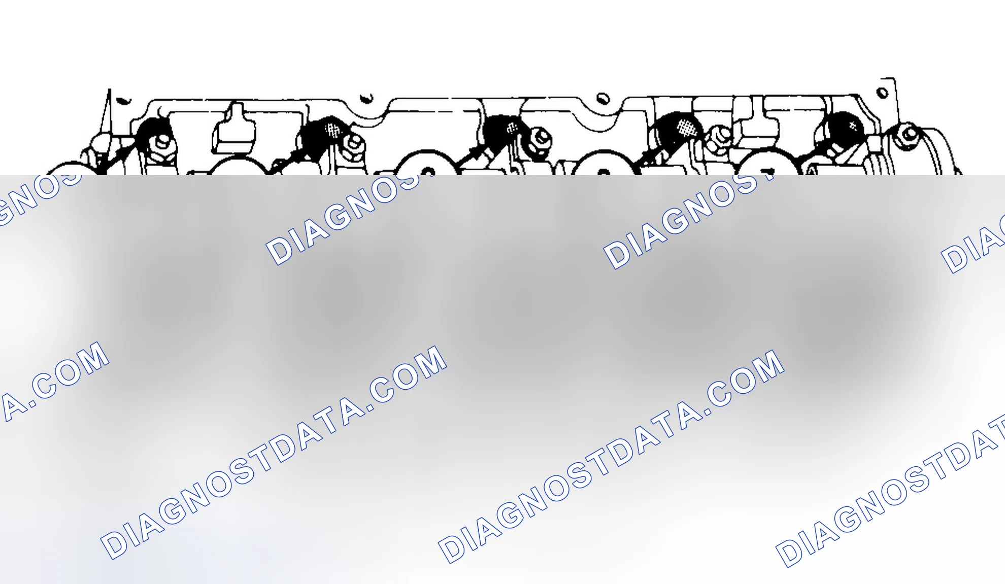 Scheme 7: Typical Cylinder Head Tightening or Loosening Sequence