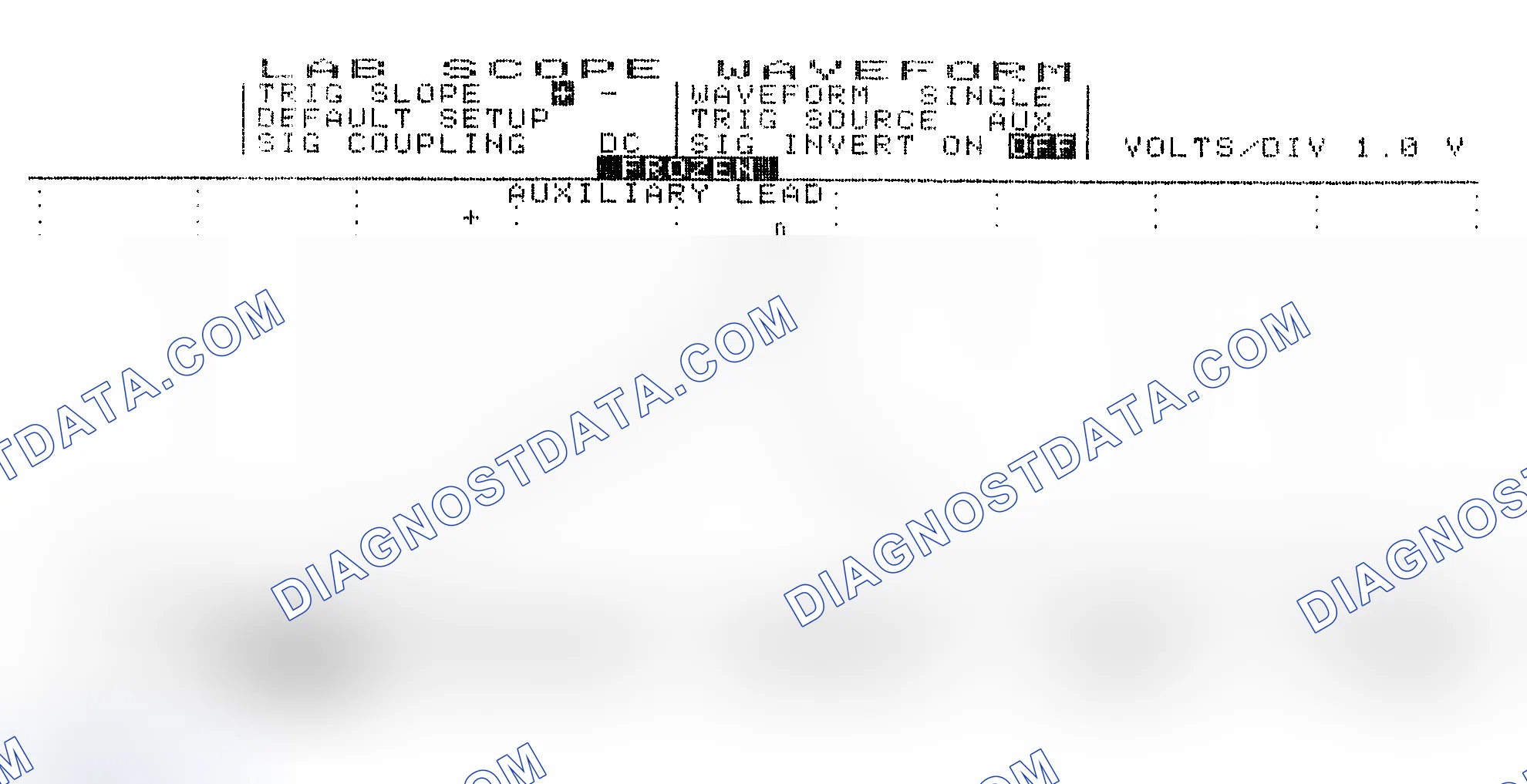 Scheme 19: Single Injector w/Excessive Current Flow - Current Pattern