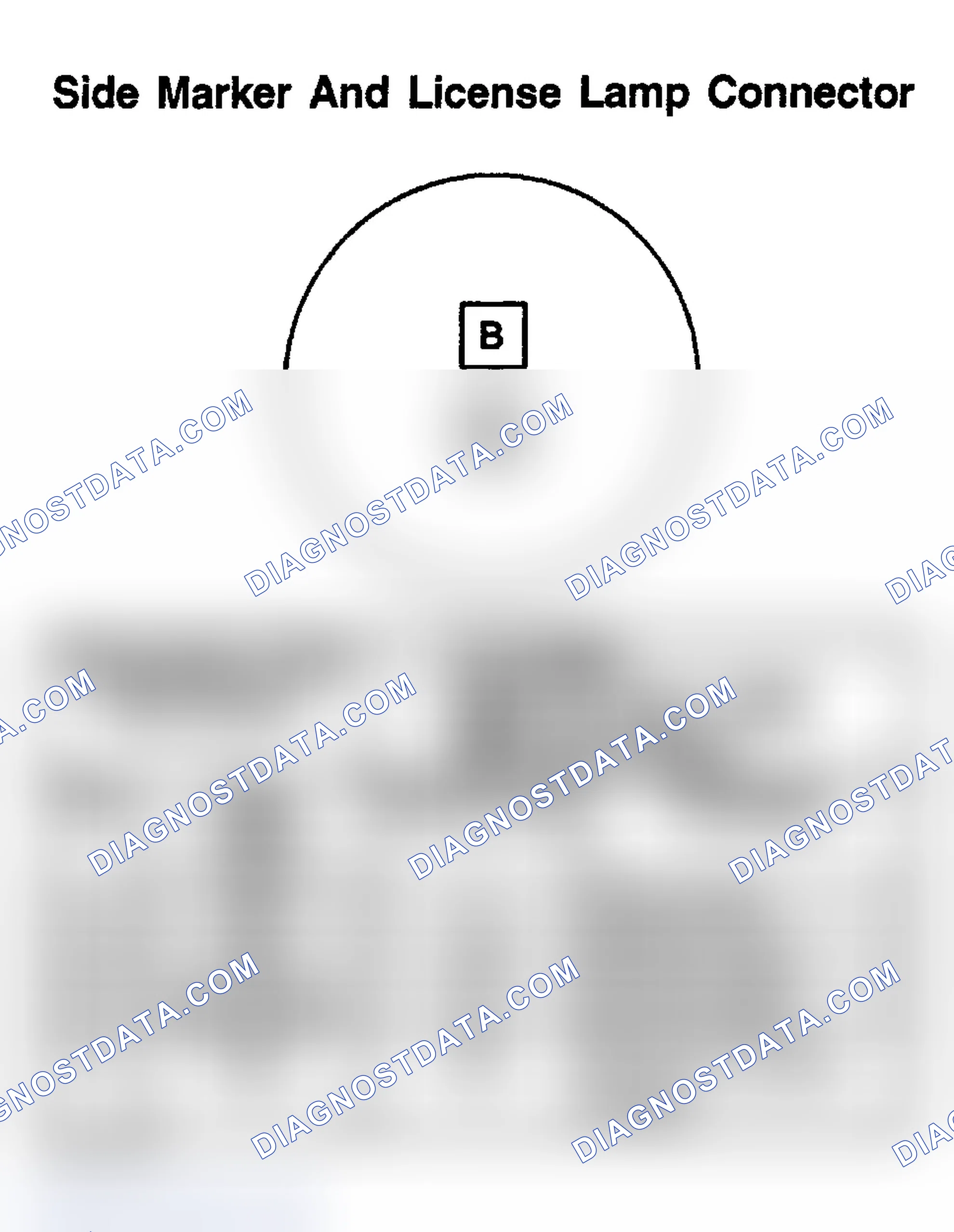 Scheme 245: SIDE MARKER & LICENSE LAMP