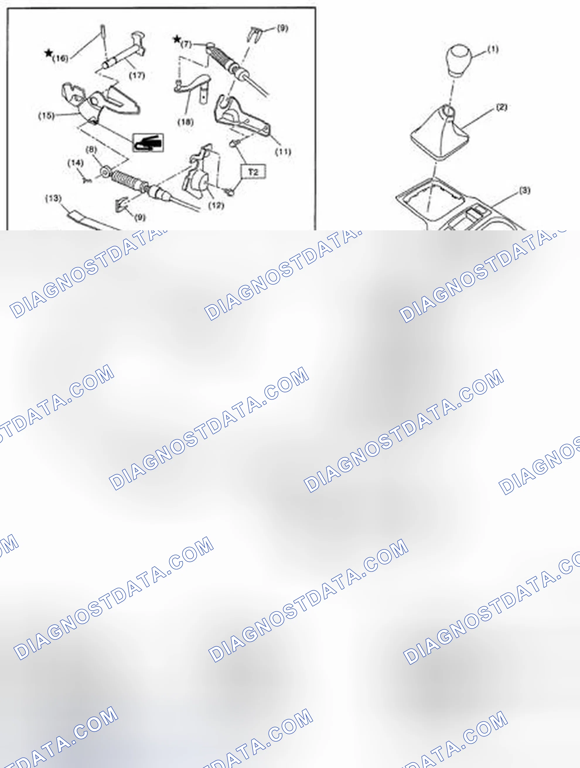 Scheme 2: 6MT GEAR SHIFT LEVER