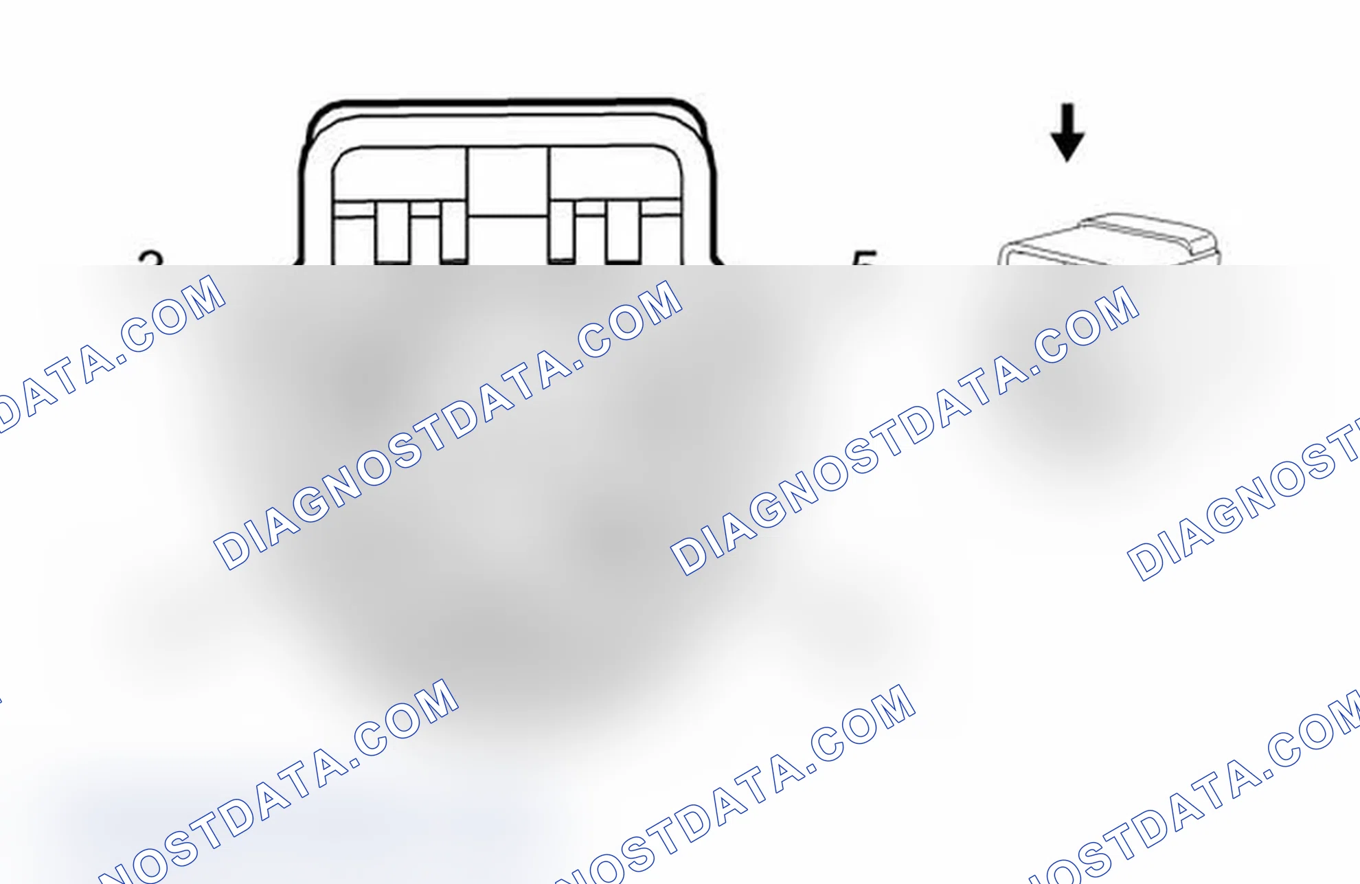 Scheme 265: B75 Mass Air Flow Sensor (LAU)