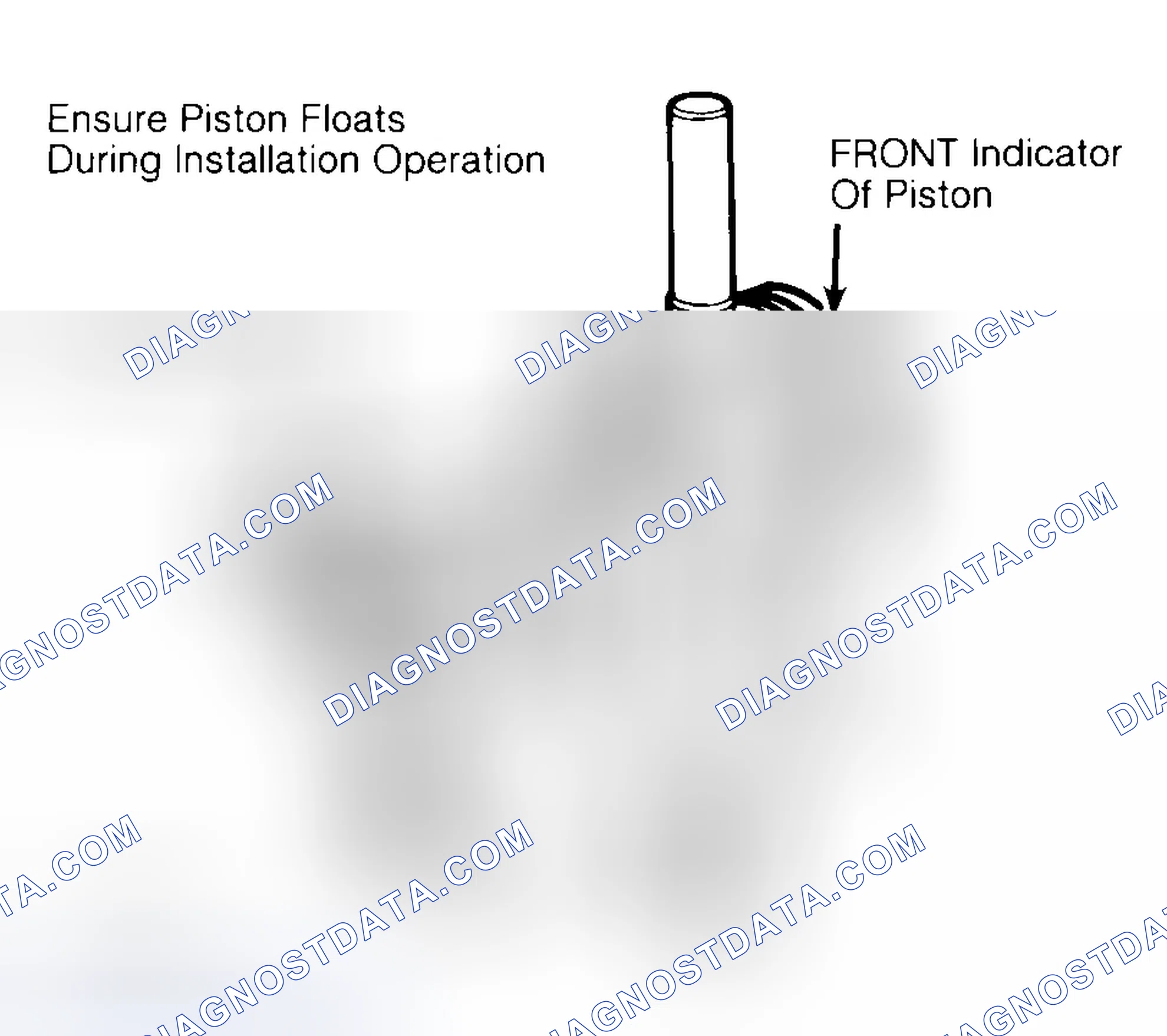 Scheme 12: Installing Typical Piston Pin