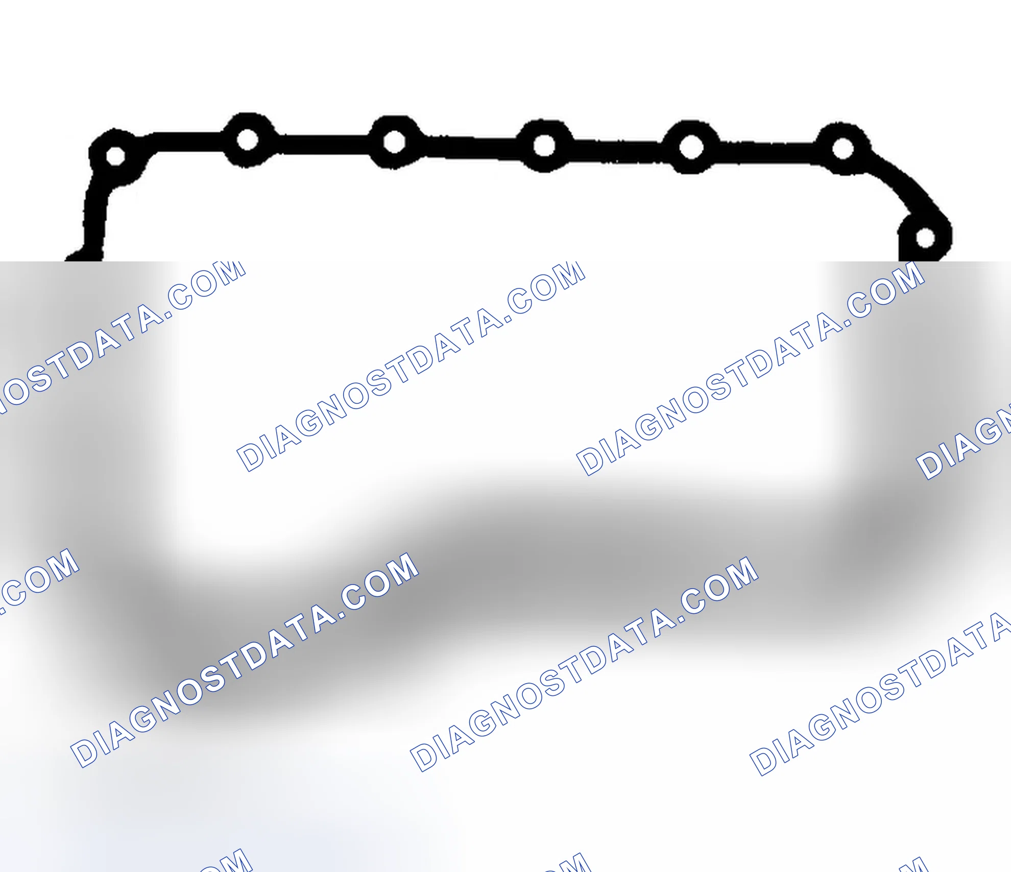 Scheme 32: Identifying Oil Pan Gasket (F4E-III/F4E Type "F")