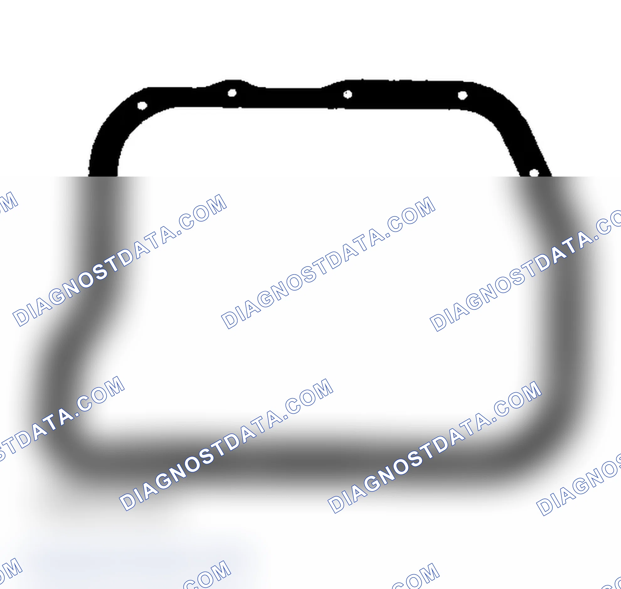 Scheme 2: Identifying Oil Pan Gasket (36RH, 46RE & 47RE)