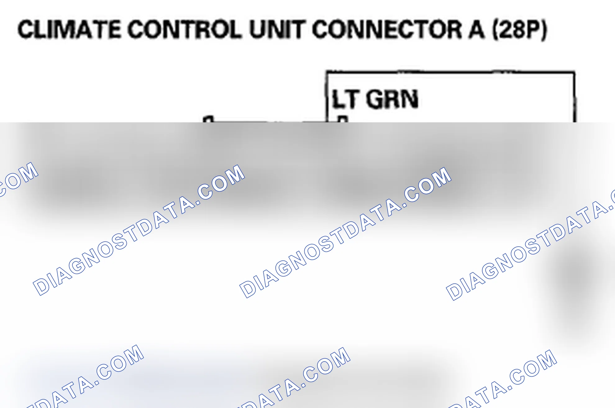 Scheme 93: Climate Control Power and Ground Circuit Troubleshooting