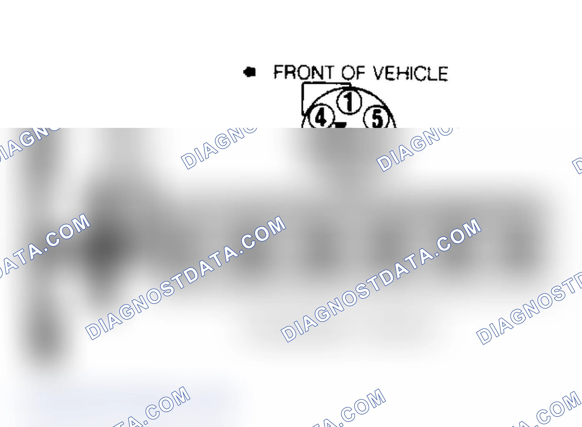 Scheme 1: Firing Order & Timing Marks (4.0L)
