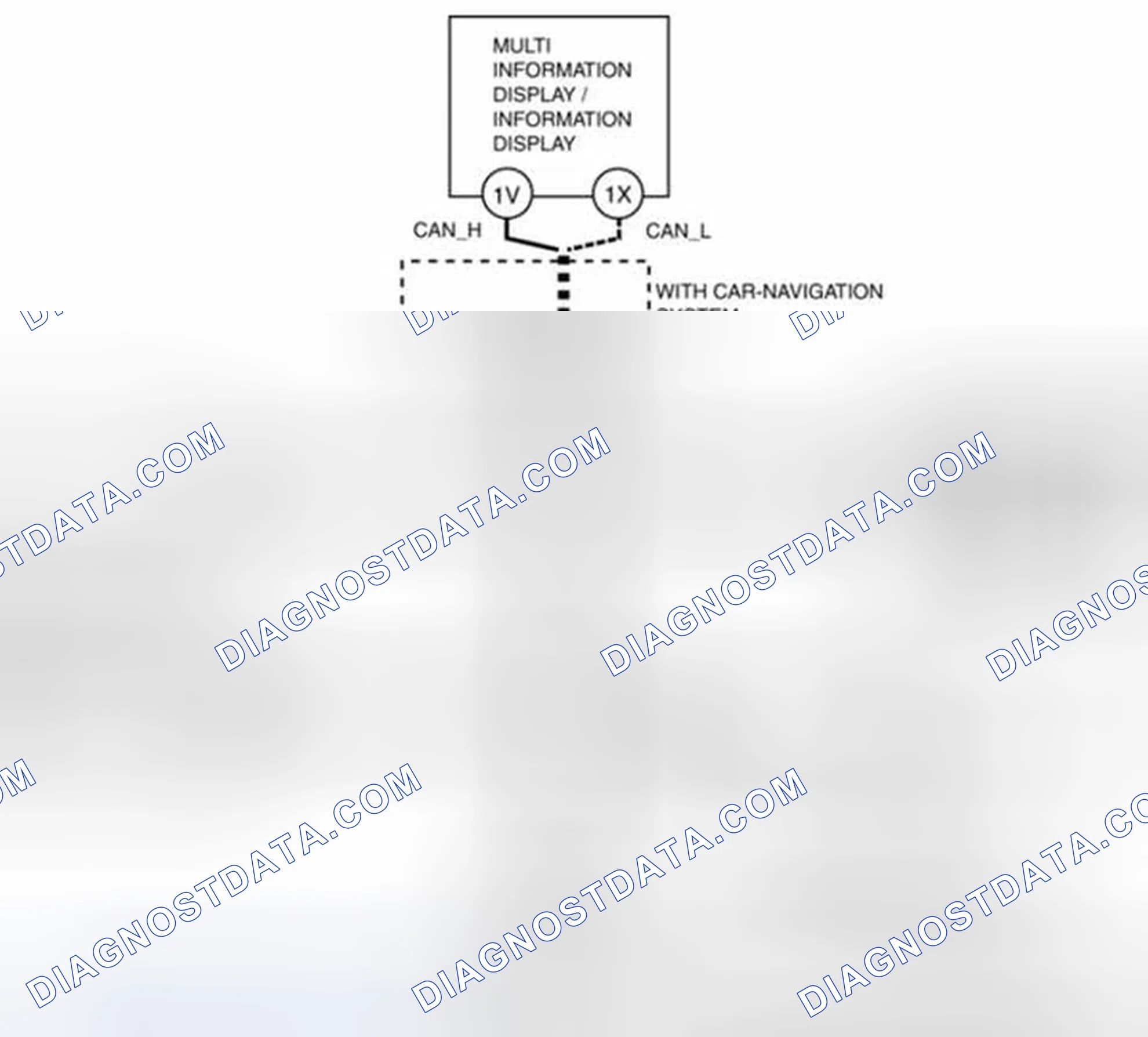 Scheme 38: Sirius Satellite Radio Unit And Connector C-49 (Open Circuit) System Wiring Diagram