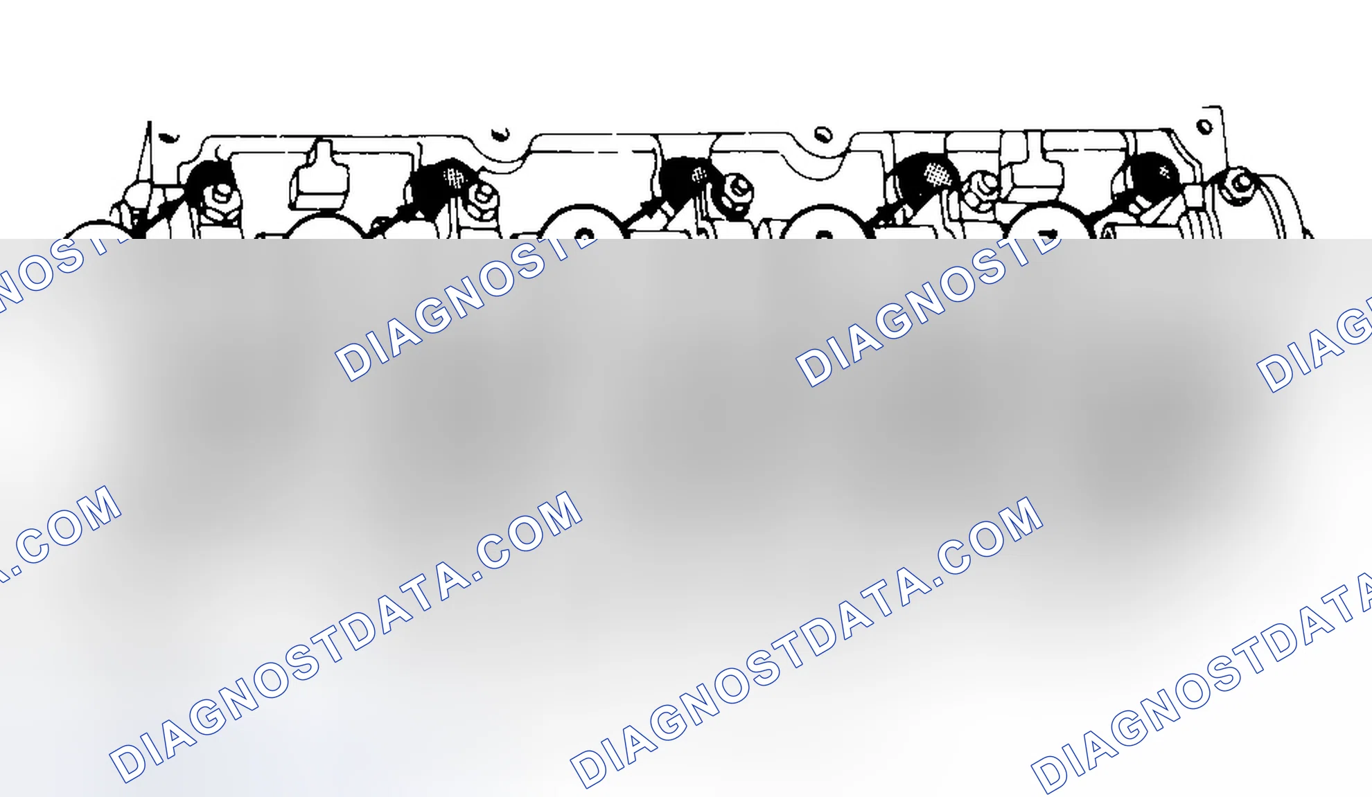 Scheme 7: Typical Cylinder Head Tightening or Loosening Sequence