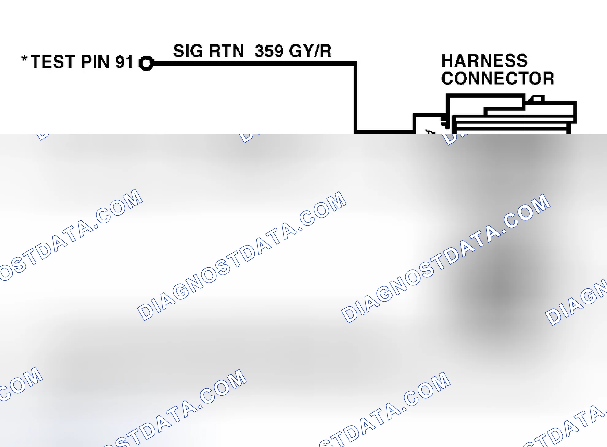 Scheme 281: Intake Temperature Sensor Circuits & Connector Terminals
