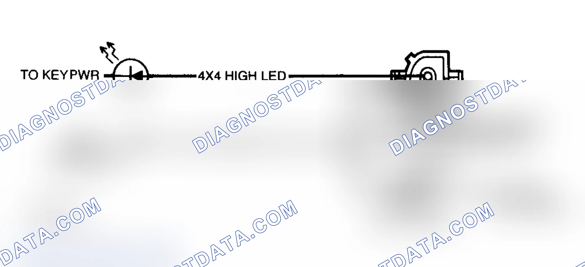 Scheme 52: 4x4 Low & Overdrive Cancel Ckts. (Bronco - W/O Touch Drive Option)