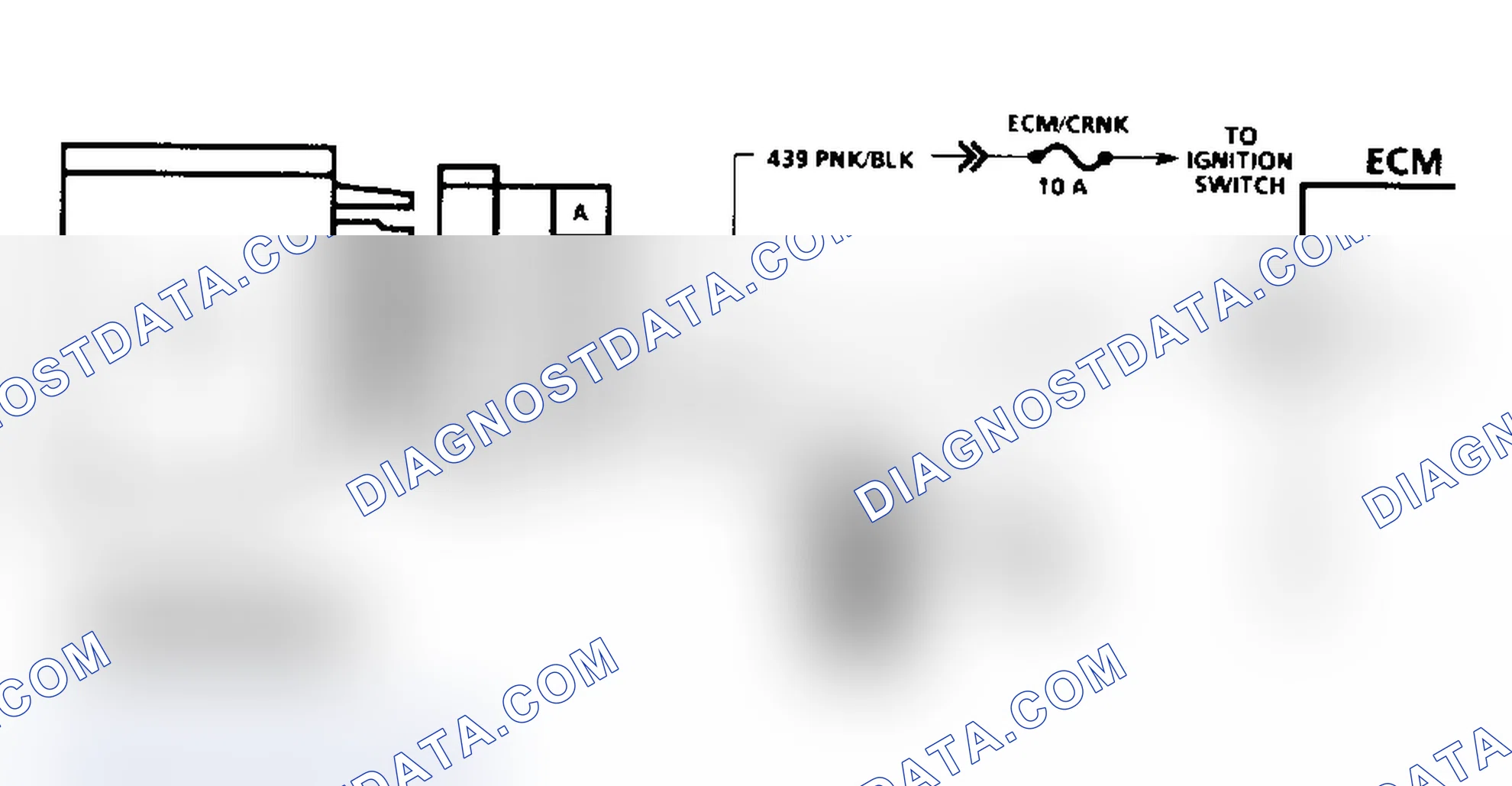 Scheme 100: Code 43 Schematic ("P" Series) Knock Sensor With Spark Control Module
