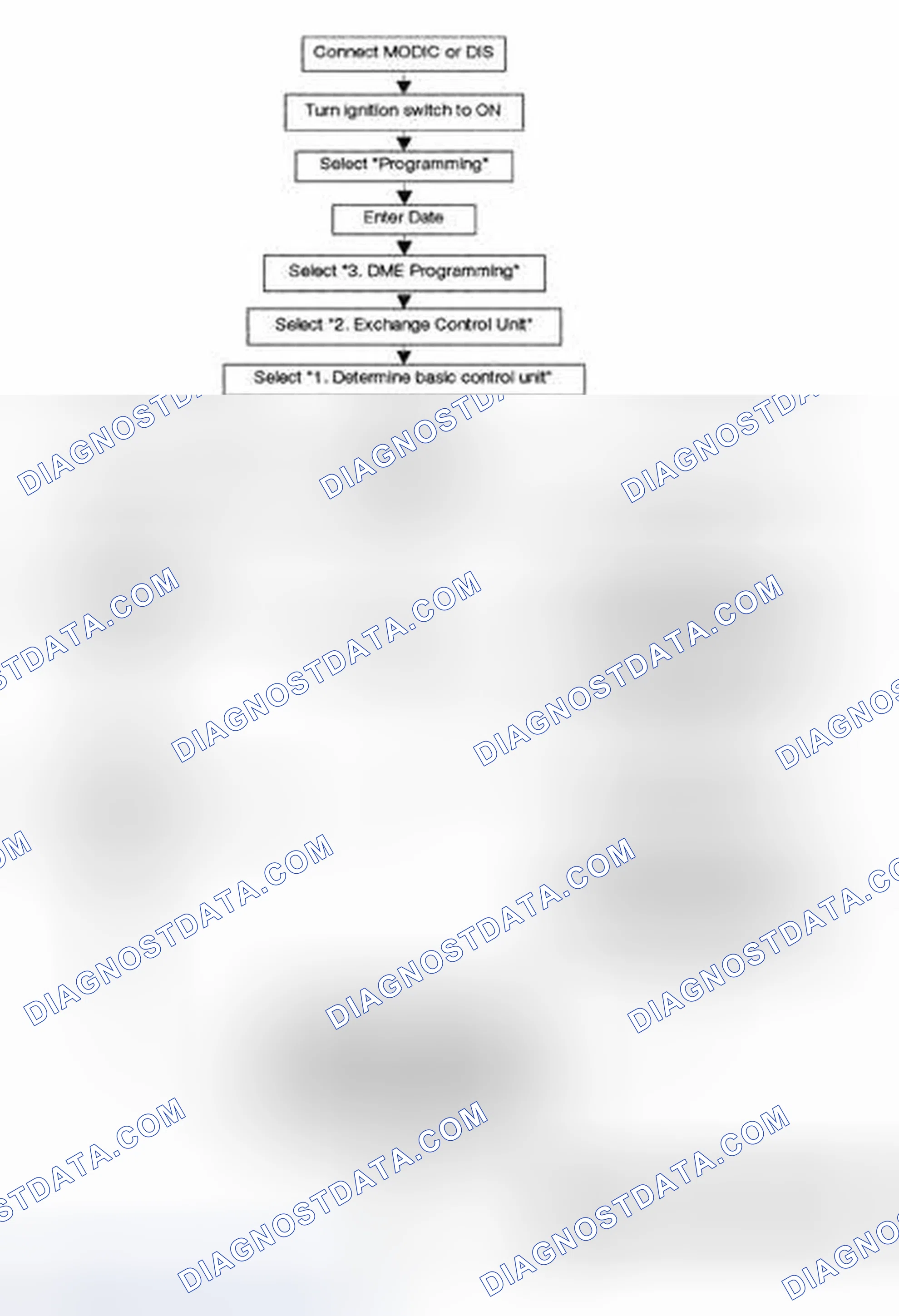 Scheme 225: Procedure for Flash Programming a Control Unit.