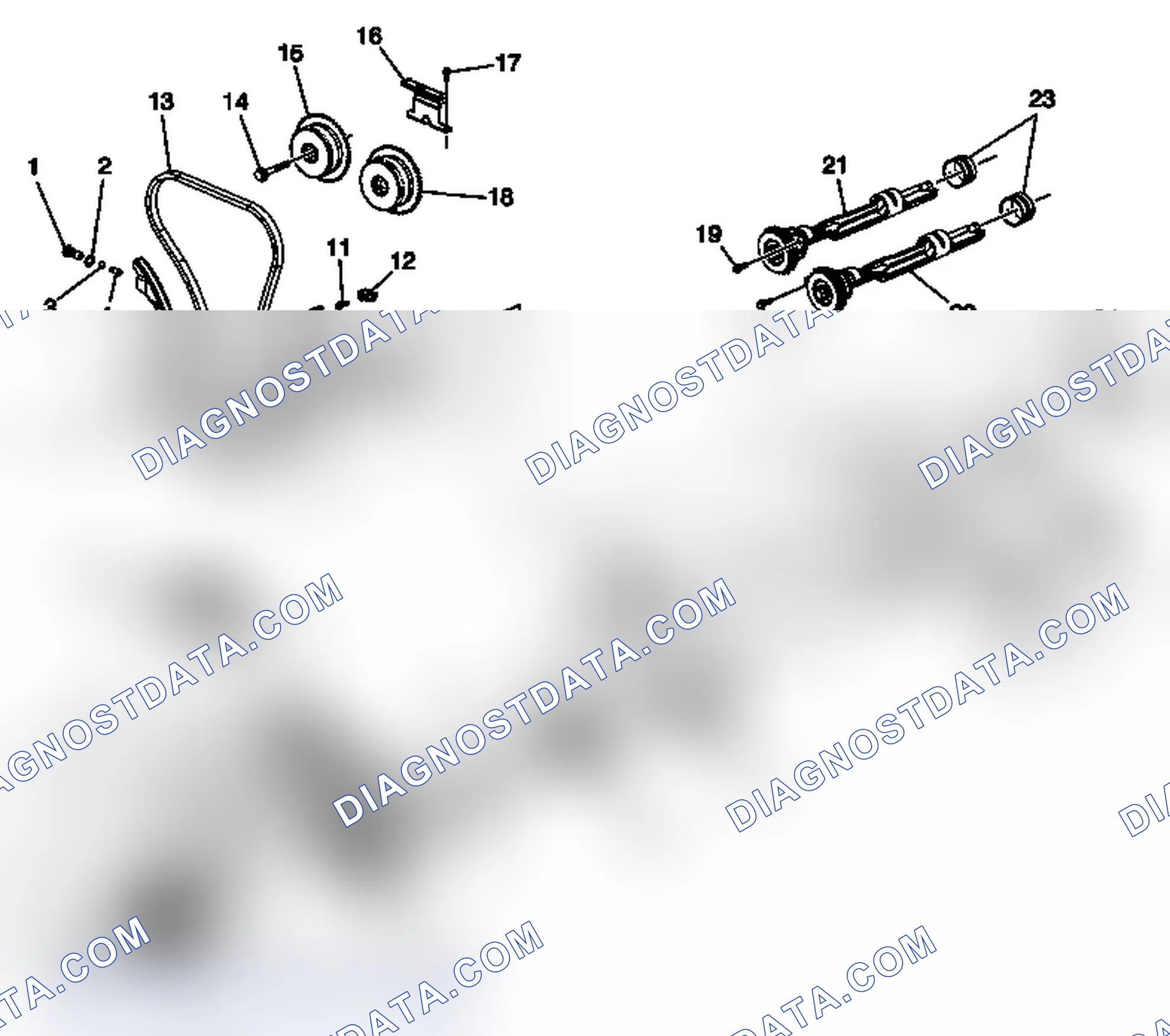 Scheme 21: Timing Chain and Components
