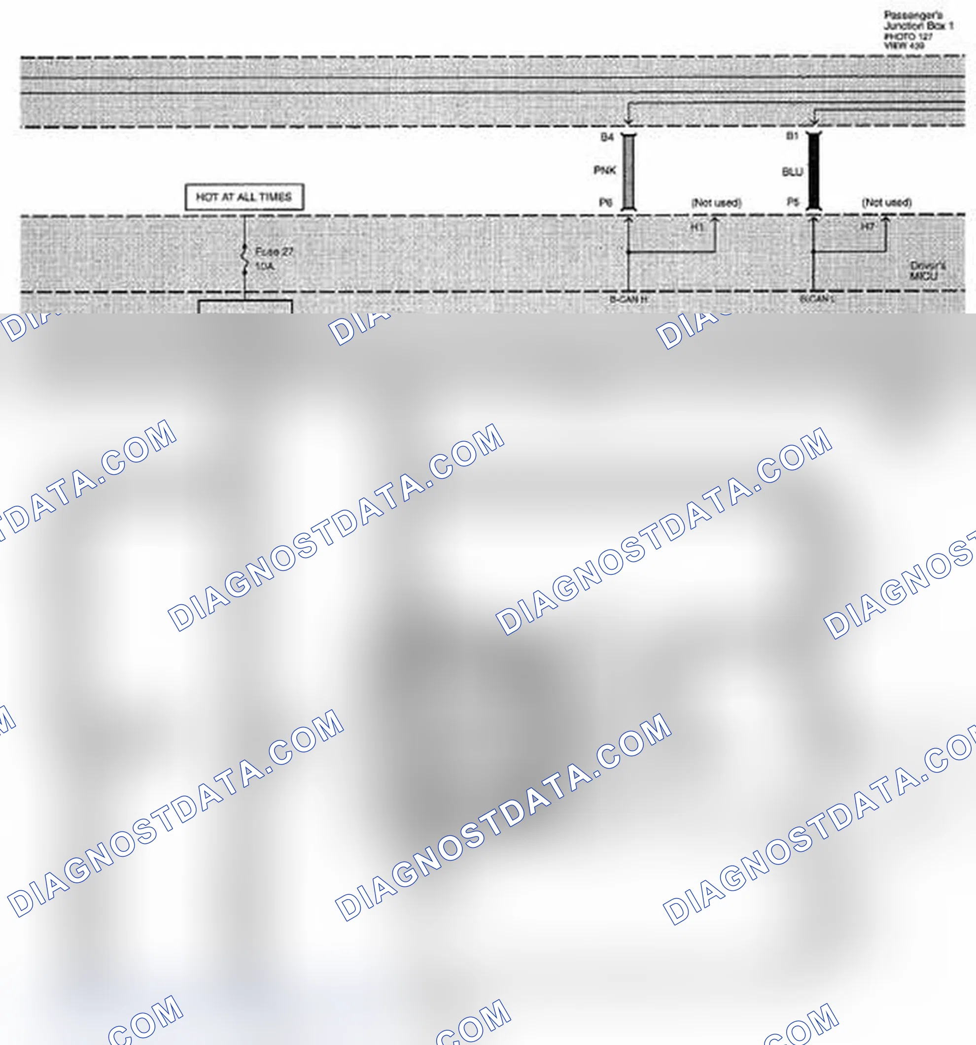 Scheme 232: License Plate, Parking, Side Marker Lights And Taillights Circuit Diagram (Page 110-7)