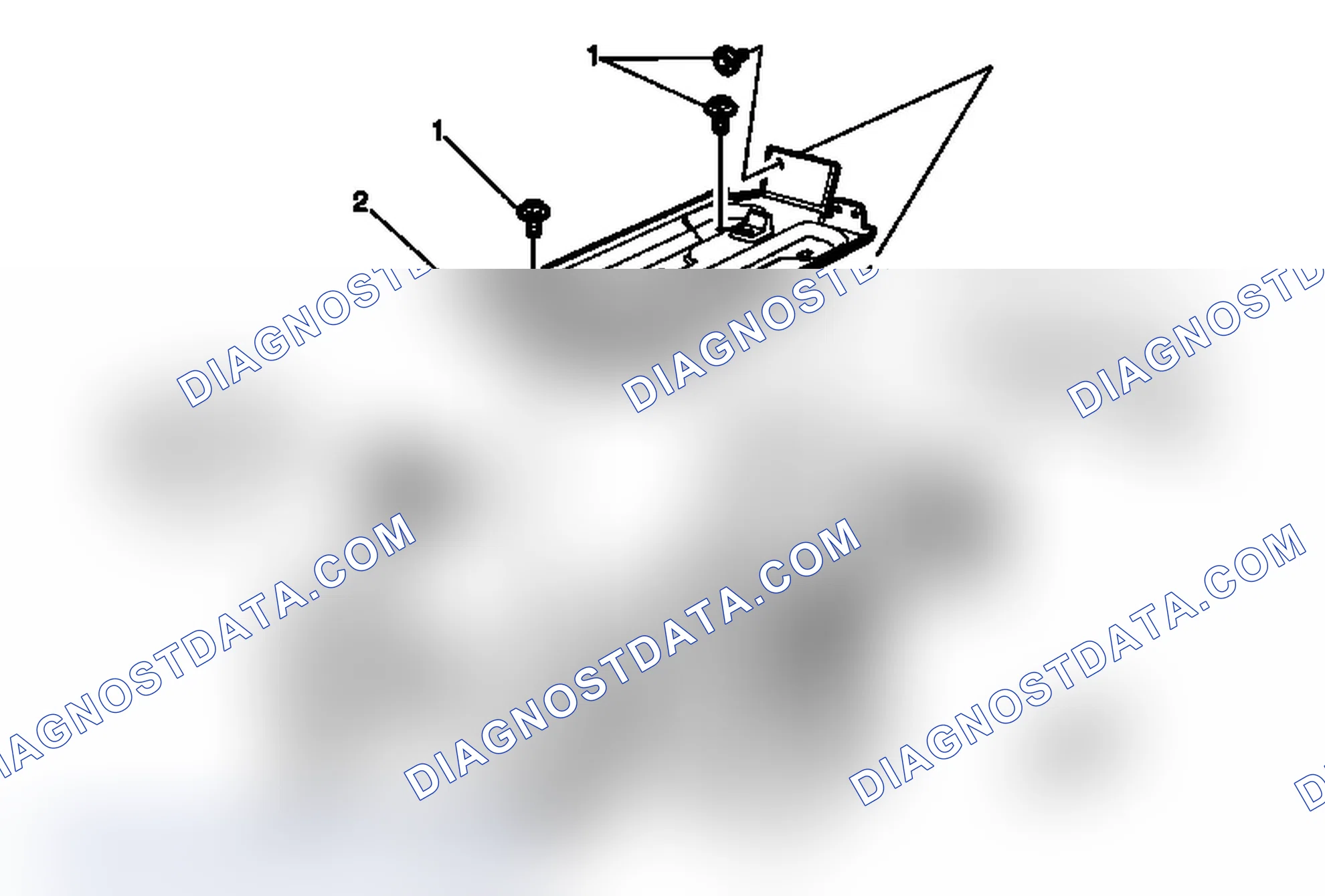 Scheme 7: Battery Tray Support Replacement