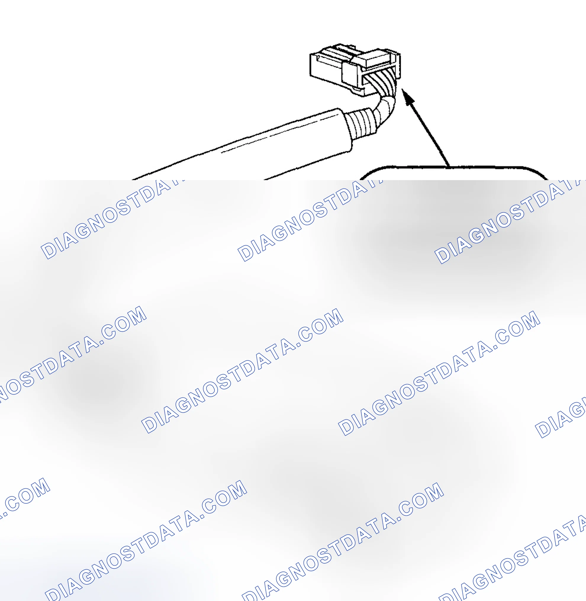 Scheme 7: Active Noise Control Rear Microphone Connector for Inputs and Outputs (2WD)