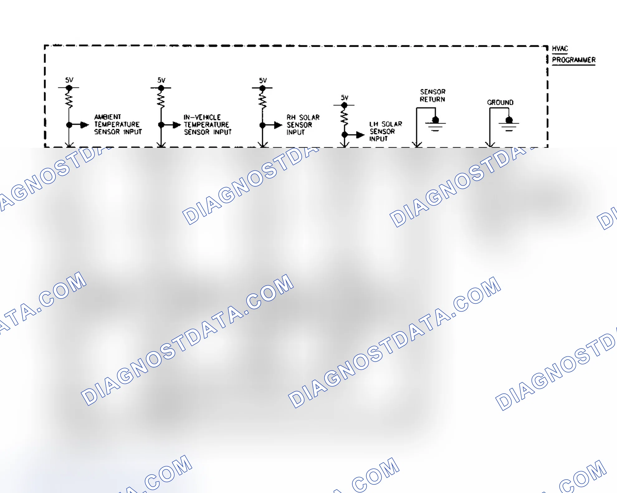 Scheme 10: DTC 008 - PASSENGER-SIDE SOLAR SENSOR CIRCUIT OPEN OR SHORTED