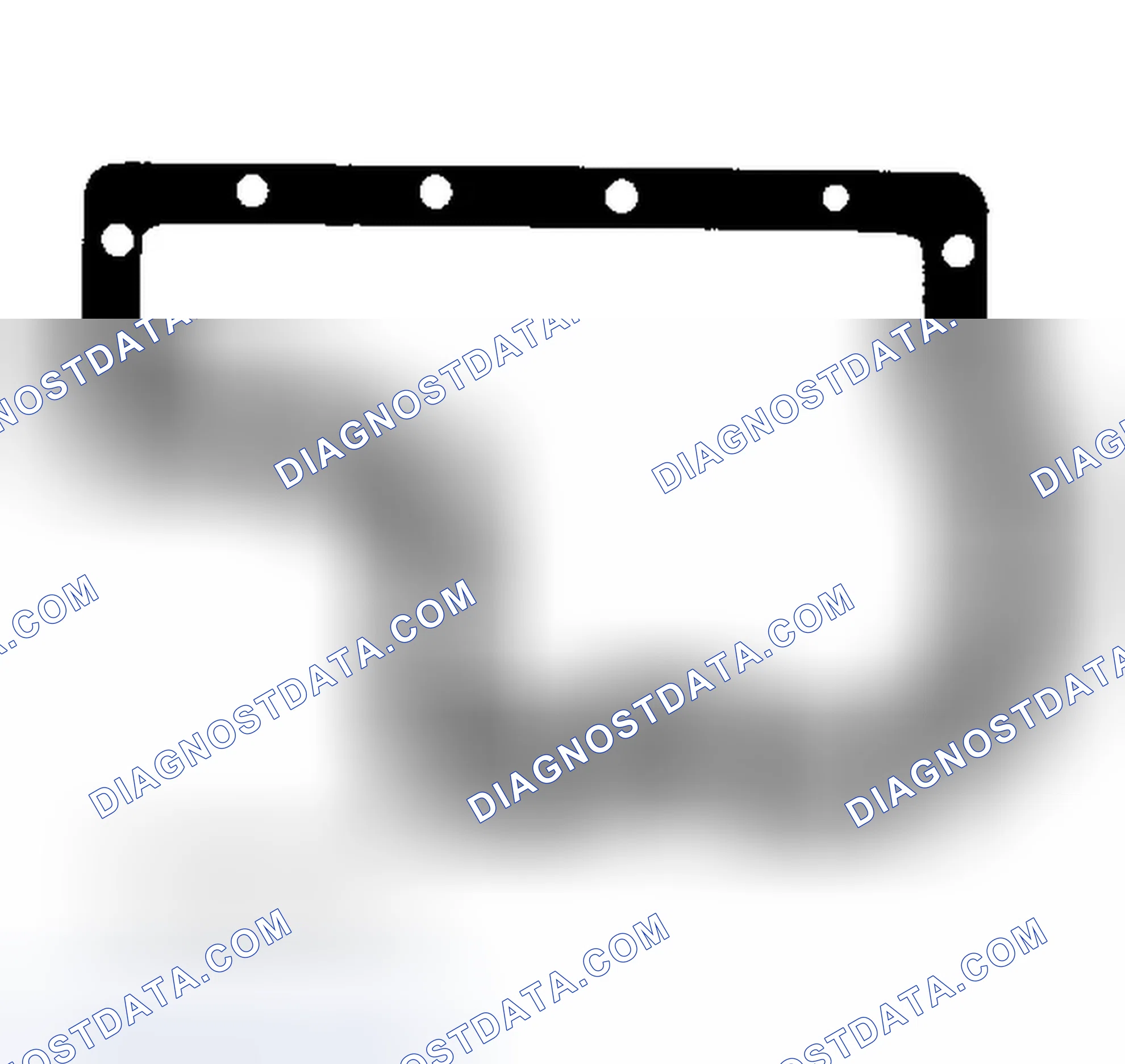 Scheme 406: Identifying Oil Pan Gasket (Hydra-Matic 4T80-E)