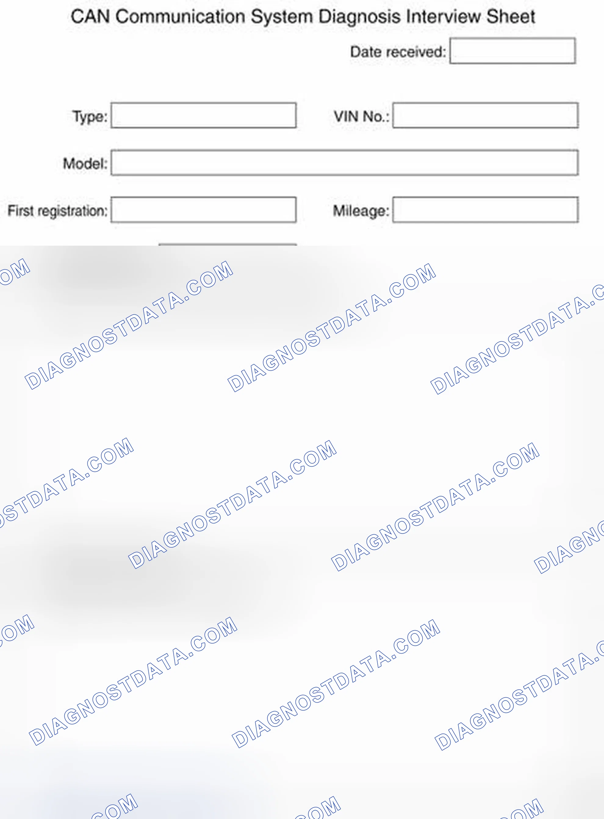 Scheme 10: Interview Sheet